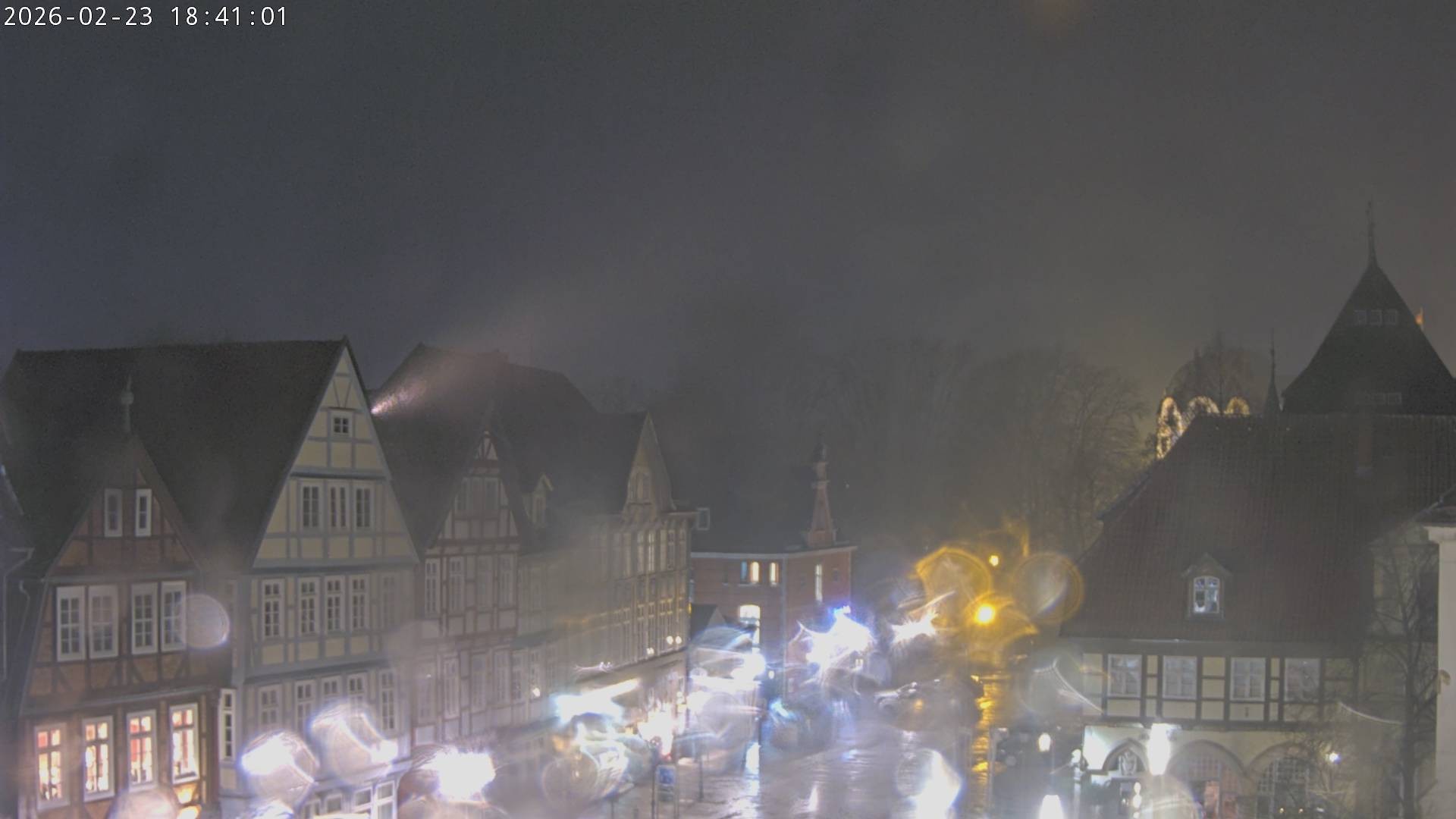 Archiv Foto Webcam Celle: Altes Rathaus und Stechbahn