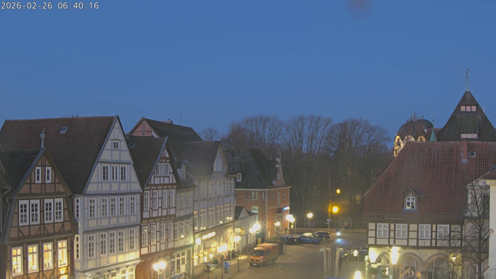 Archived image Webcam Old Town Hall Celle