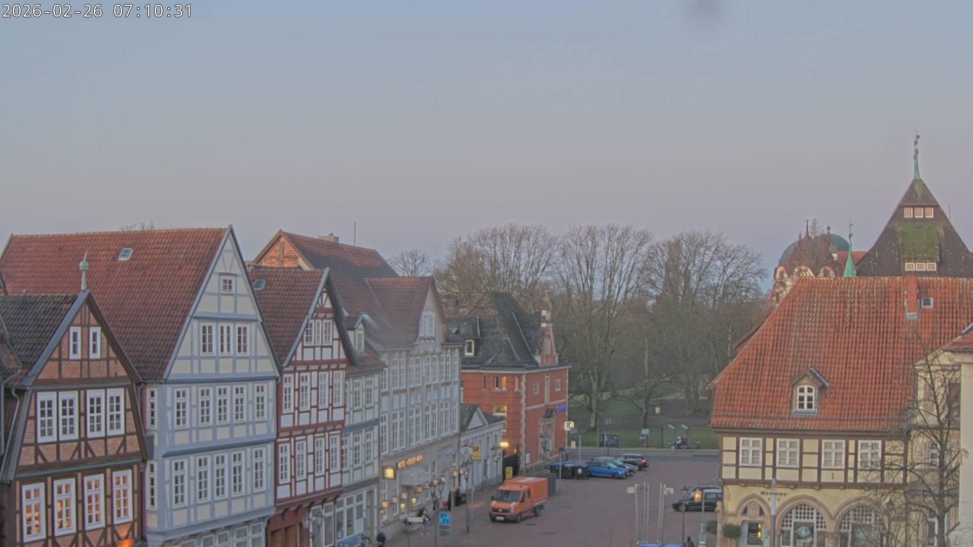 Archived image Webcam Old Town Hall Celle