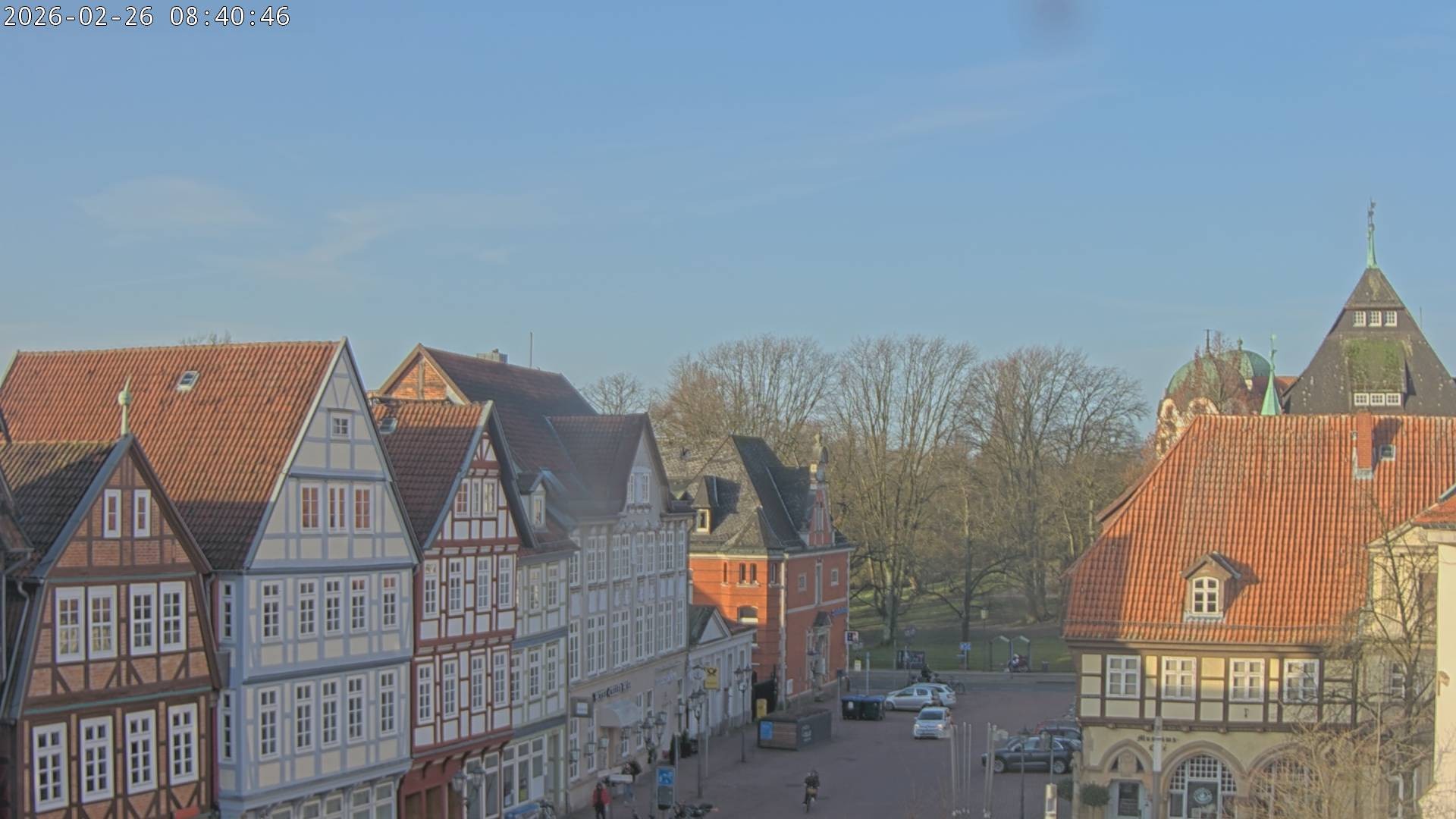Archived image Webcam Old Town Hall Celle