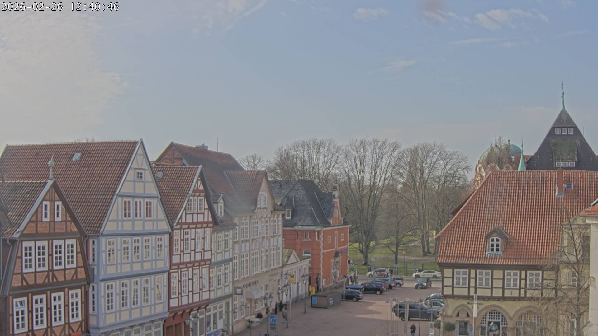 Archived image Webcam Old Town Hall Celle