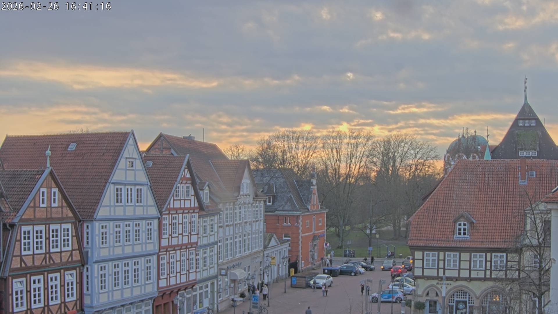 Archived image Webcam Old Town Hall Celle