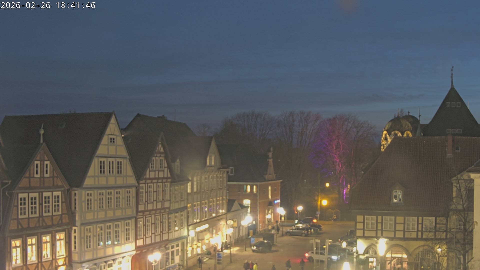 Archived image Webcam Old Town Hall Celle
