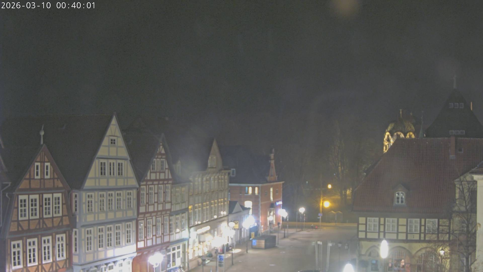 Archiv Foto Webcam Celle: Altes Rathaus und Stechbahn