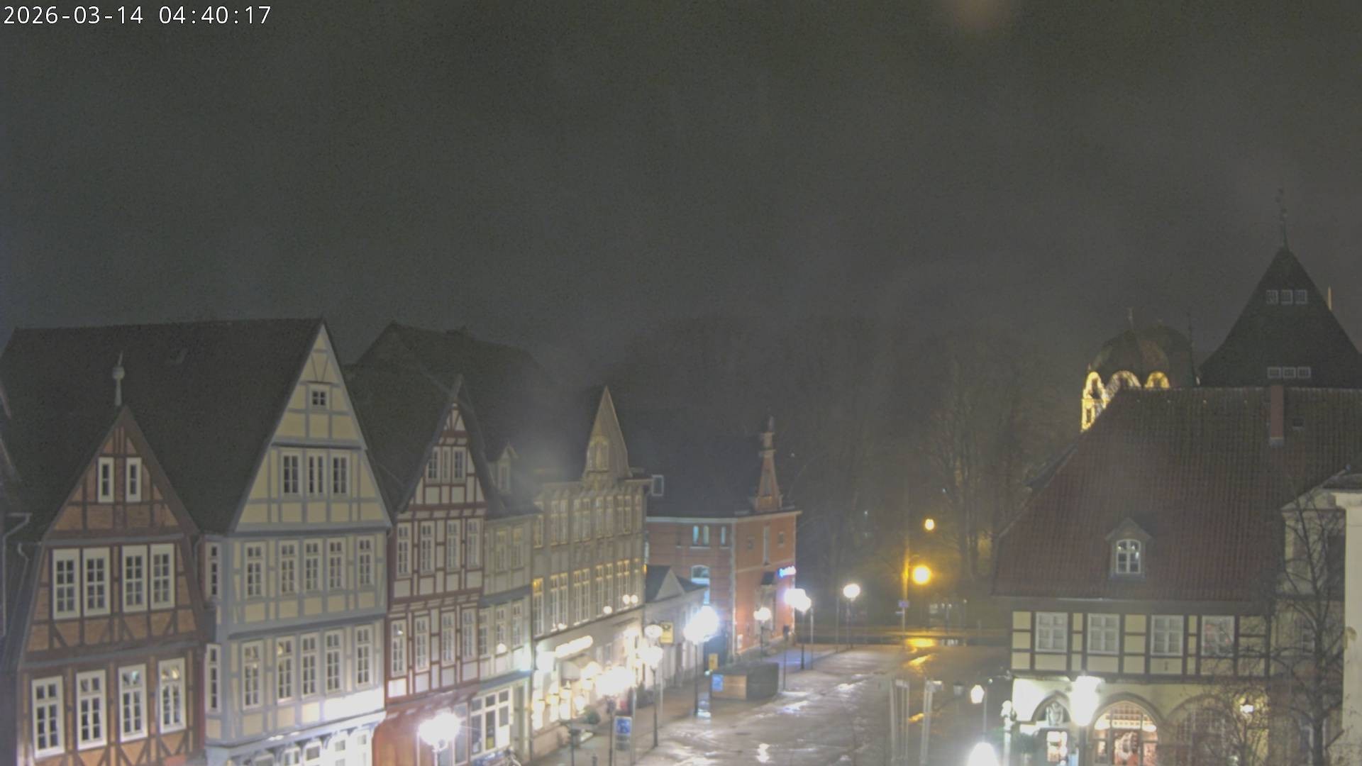 Archiv Foto Webcam Celle: Altes Rathaus und Stechbahn