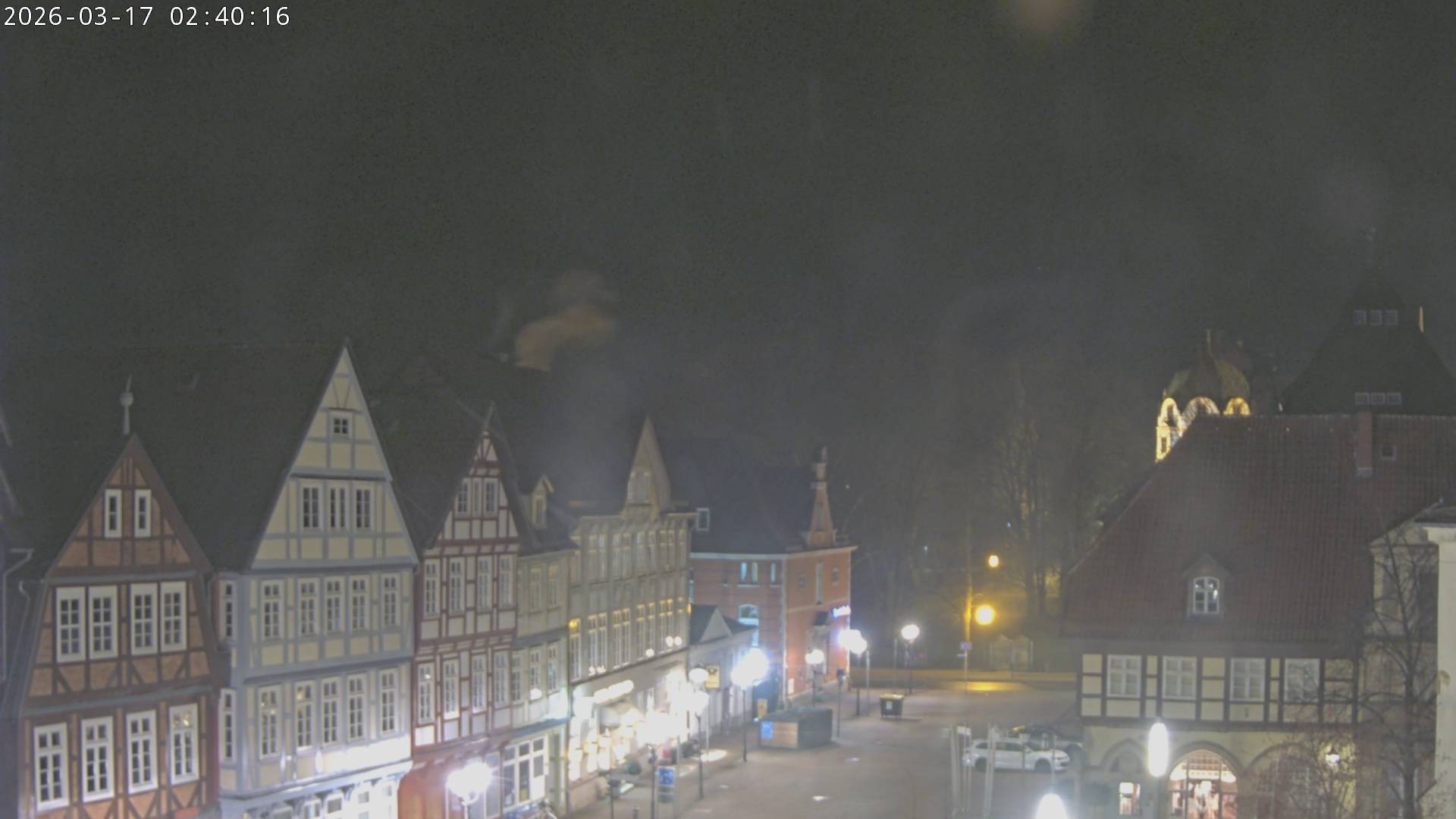Archiv Foto Webcam Celle: Altes Rathaus und Stechbahn