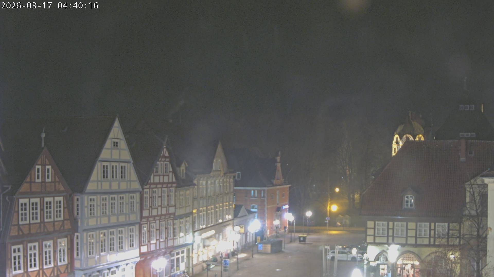 Archiv Foto Webcam Celle: Altes Rathaus und Stechbahn