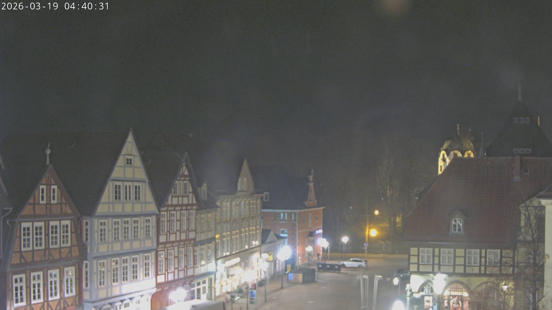 Archiv Foto Webcam Celle: Altes Rathaus und Stechbahn