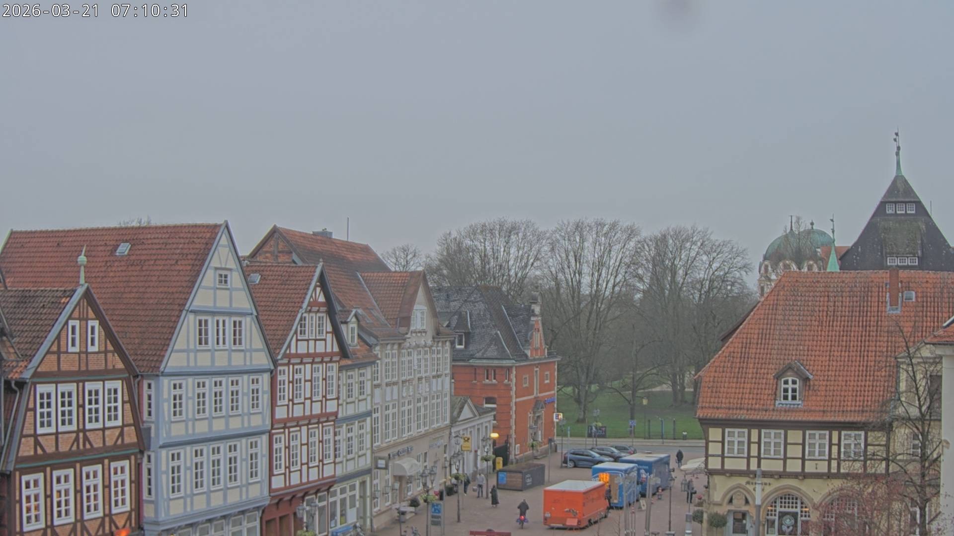 Archived image Webcam Old Town Hall Celle