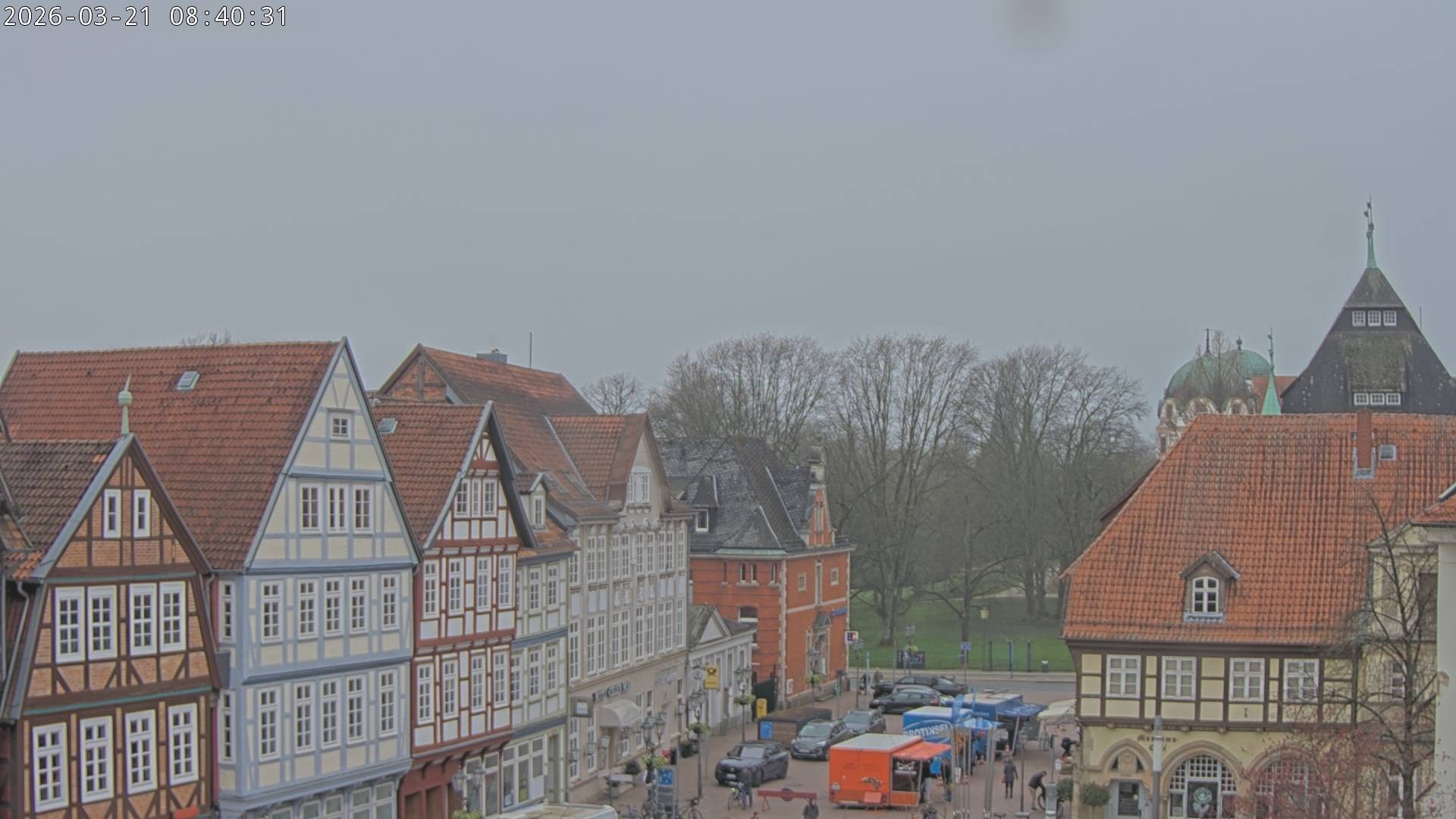 Archived image Webcam Old Town Hall Celle