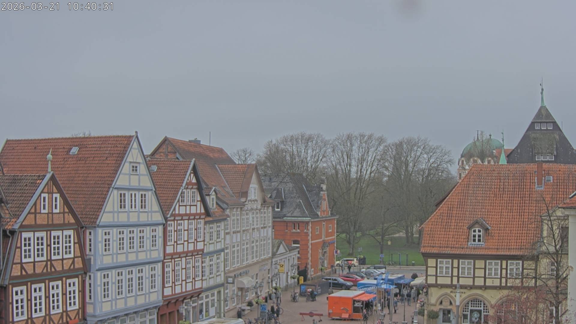 Archived image Webcam Old Town Hall Celle