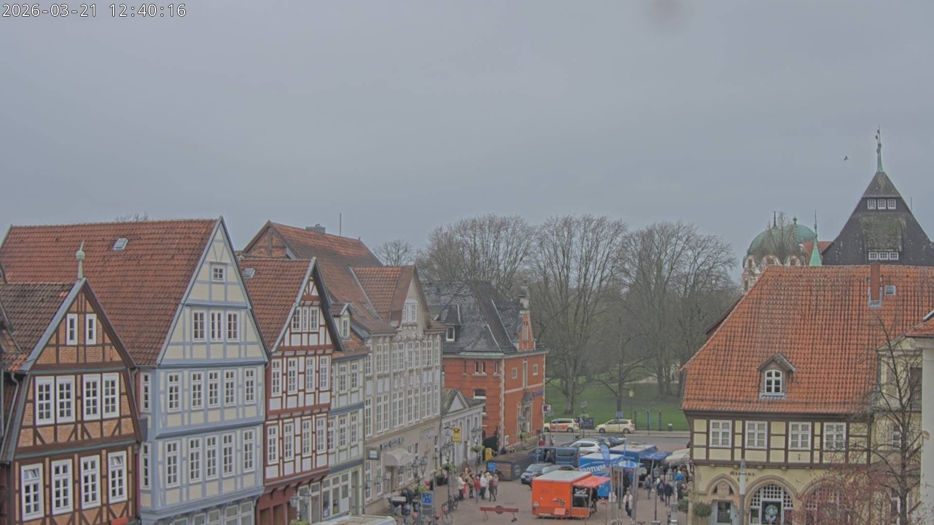 Archived image Webcam Old Town Hall Celle