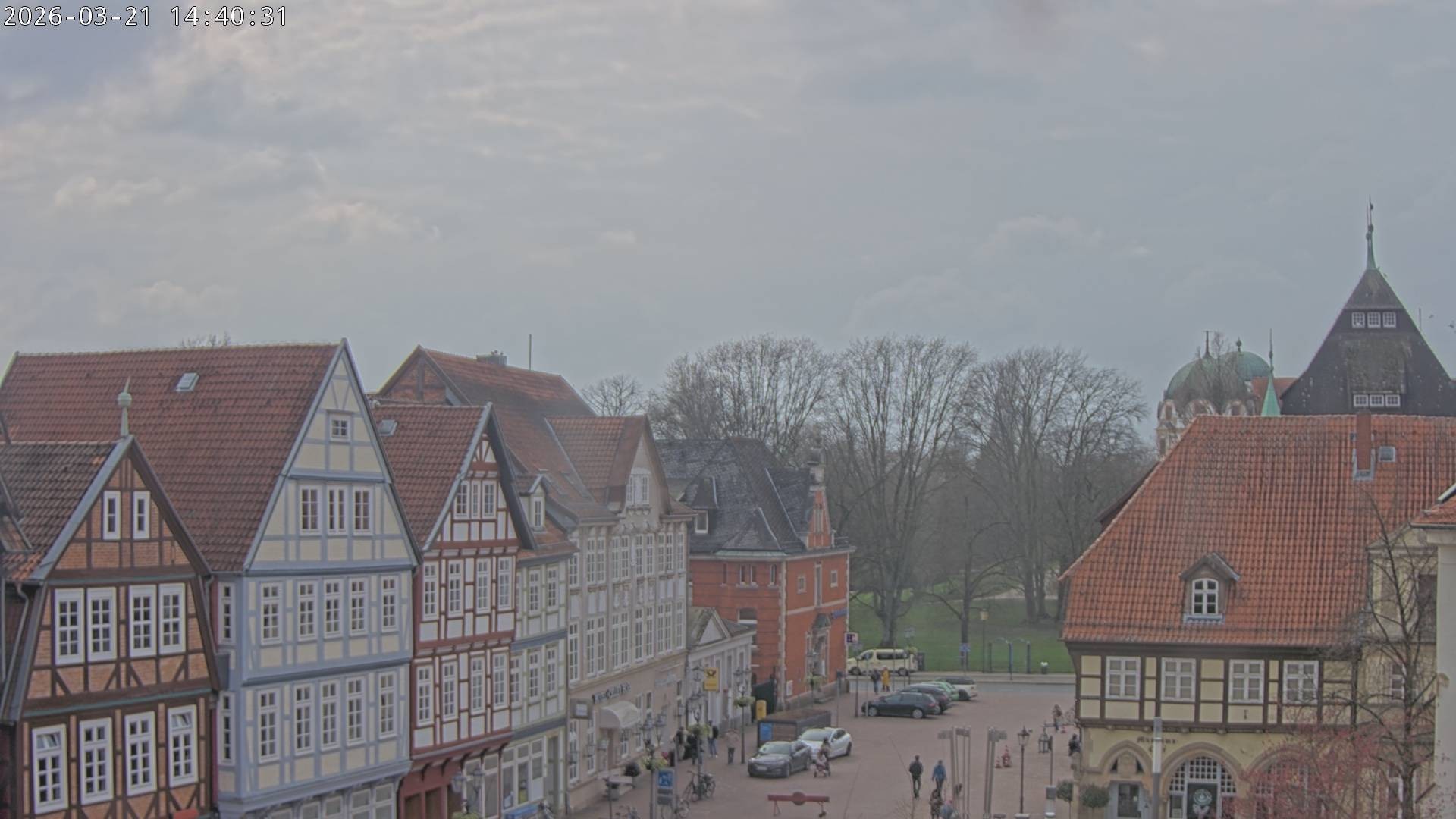 Archived image Webcam Old Town Hall Celle