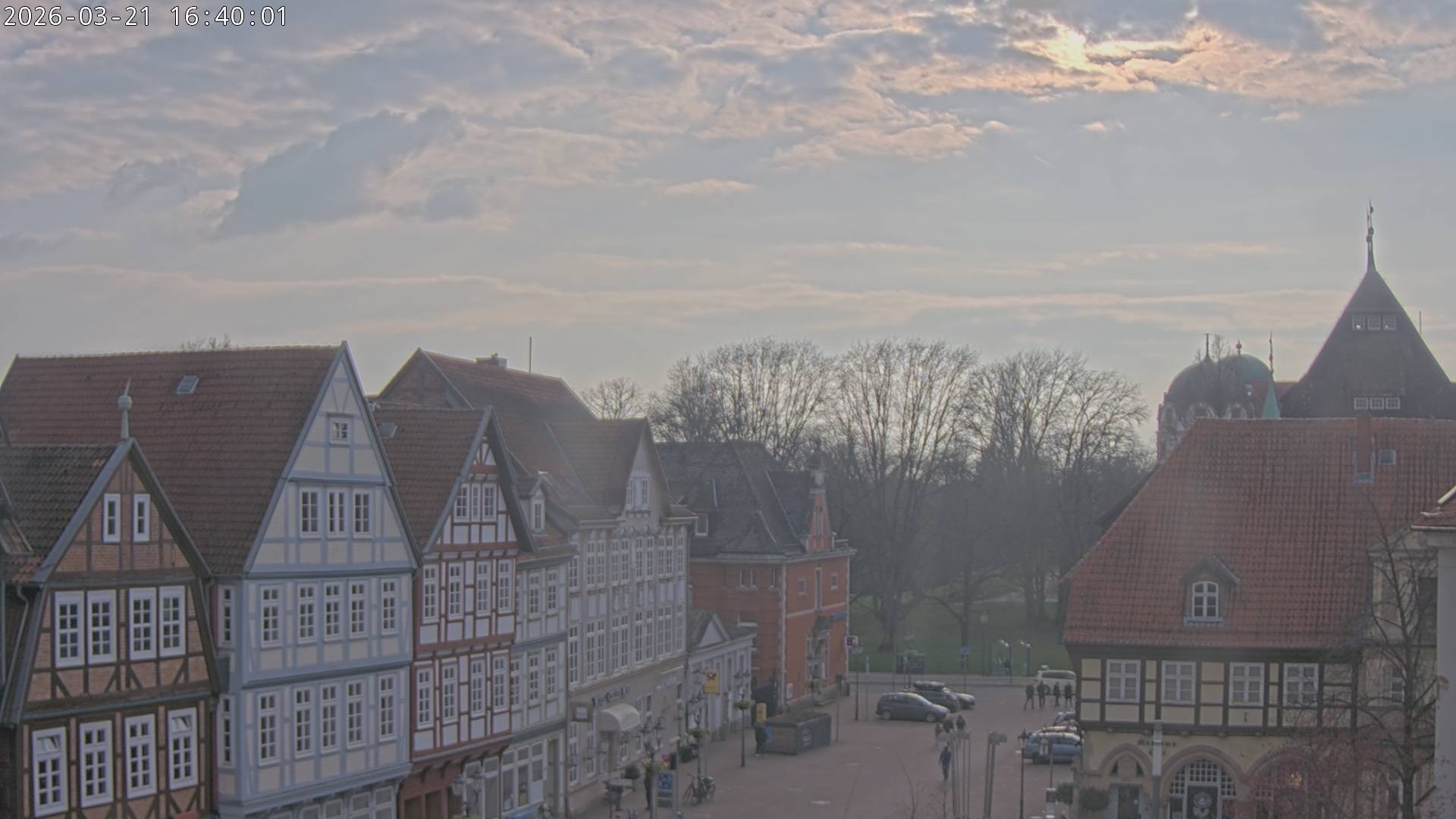 Archived image Webcam Old Town Hall Celle