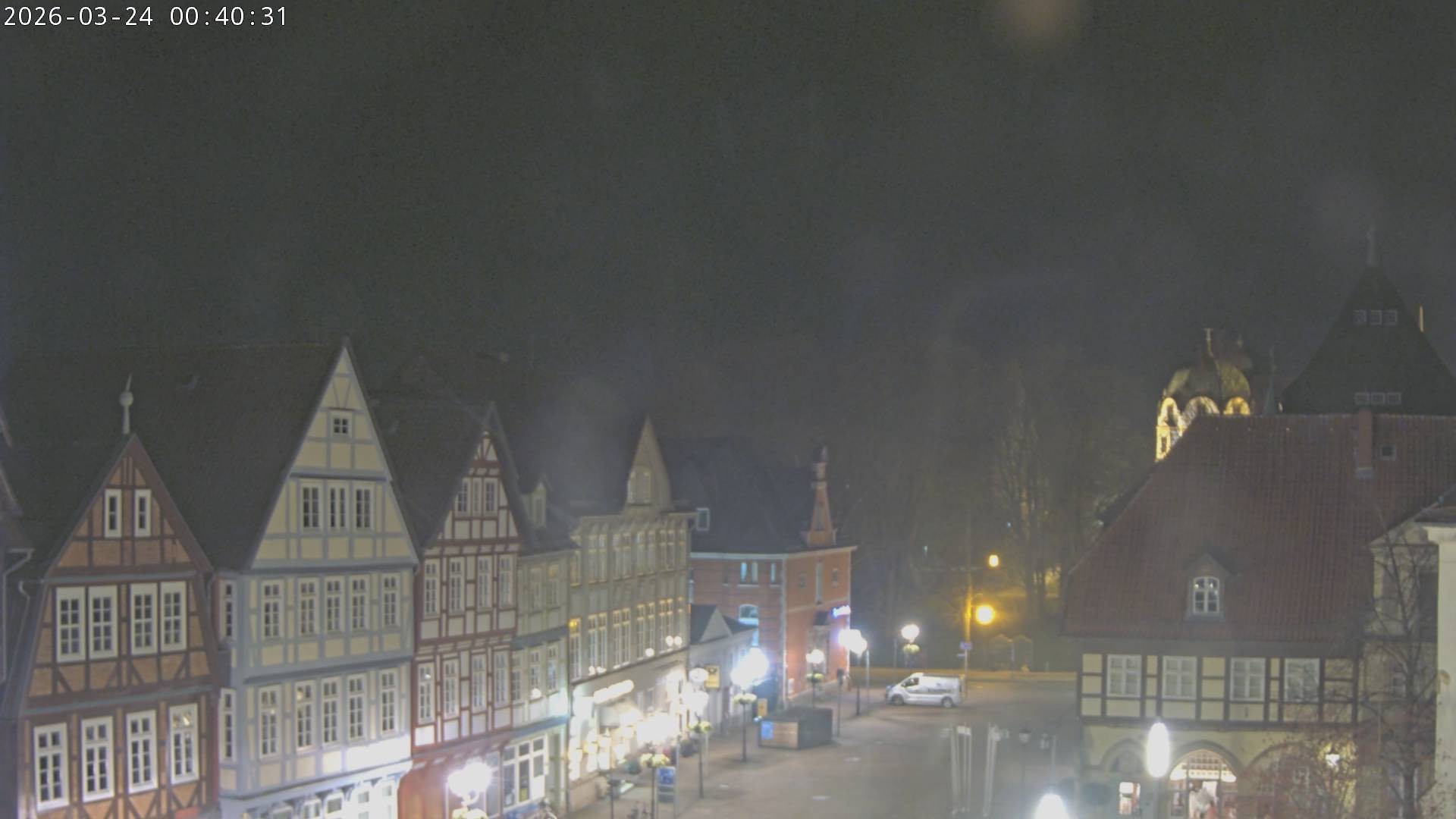 Archiv Foto Webcam Celle: Altes Rathaus und Stechbahn
