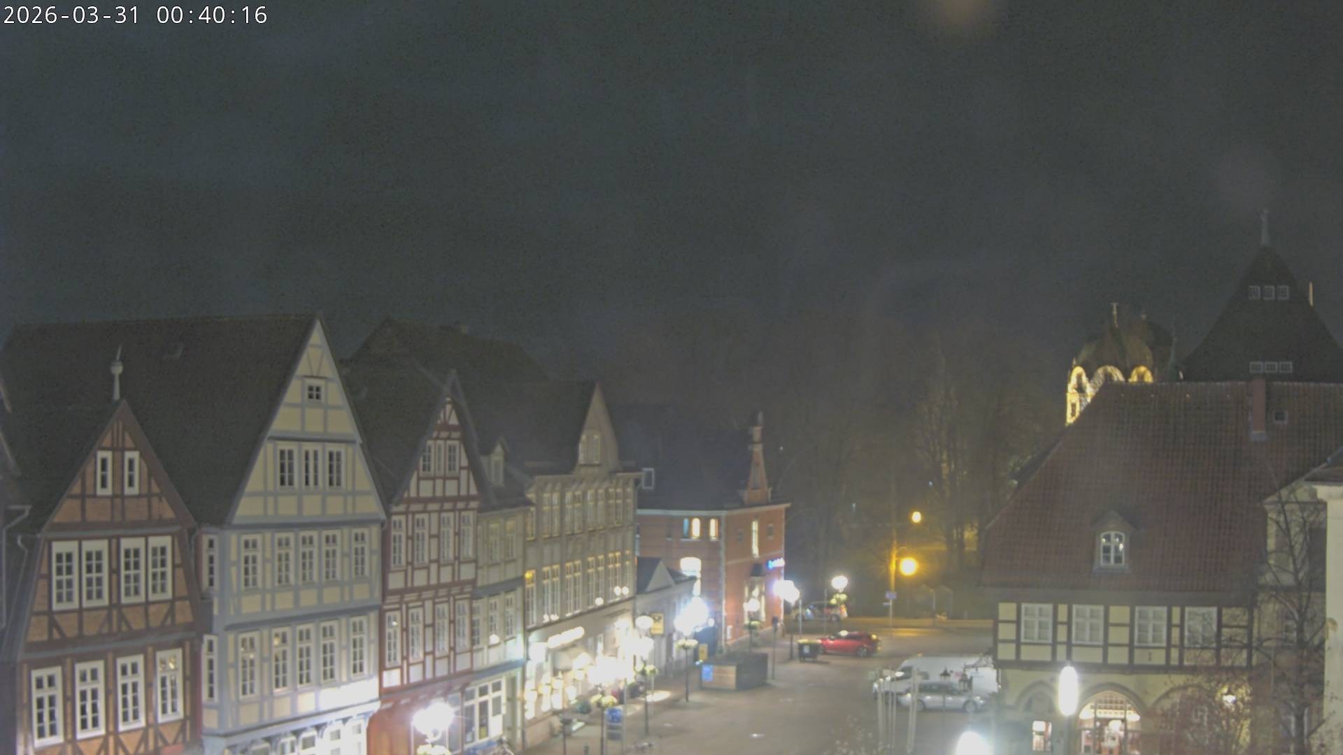 Archiv Foto Webcam Celle: Altes Rathaus und Stechbahn