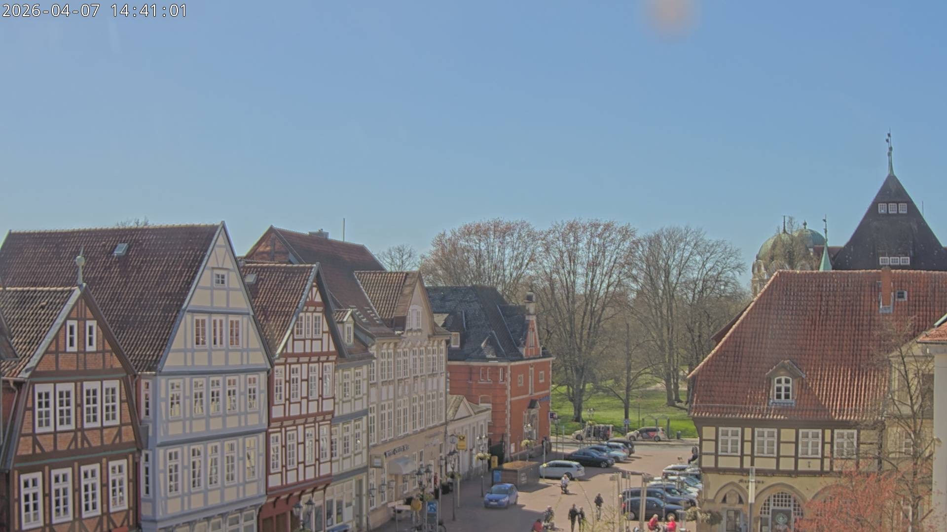 Archived image Webcam Old Town Hall Celle