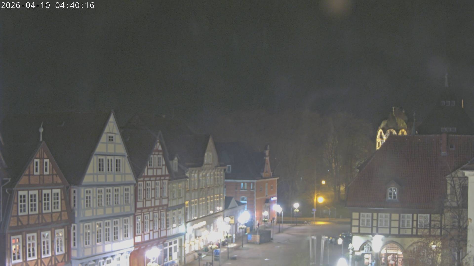 Archiv Foto Webcam Celle: Altes Rathaus und Stechbahn