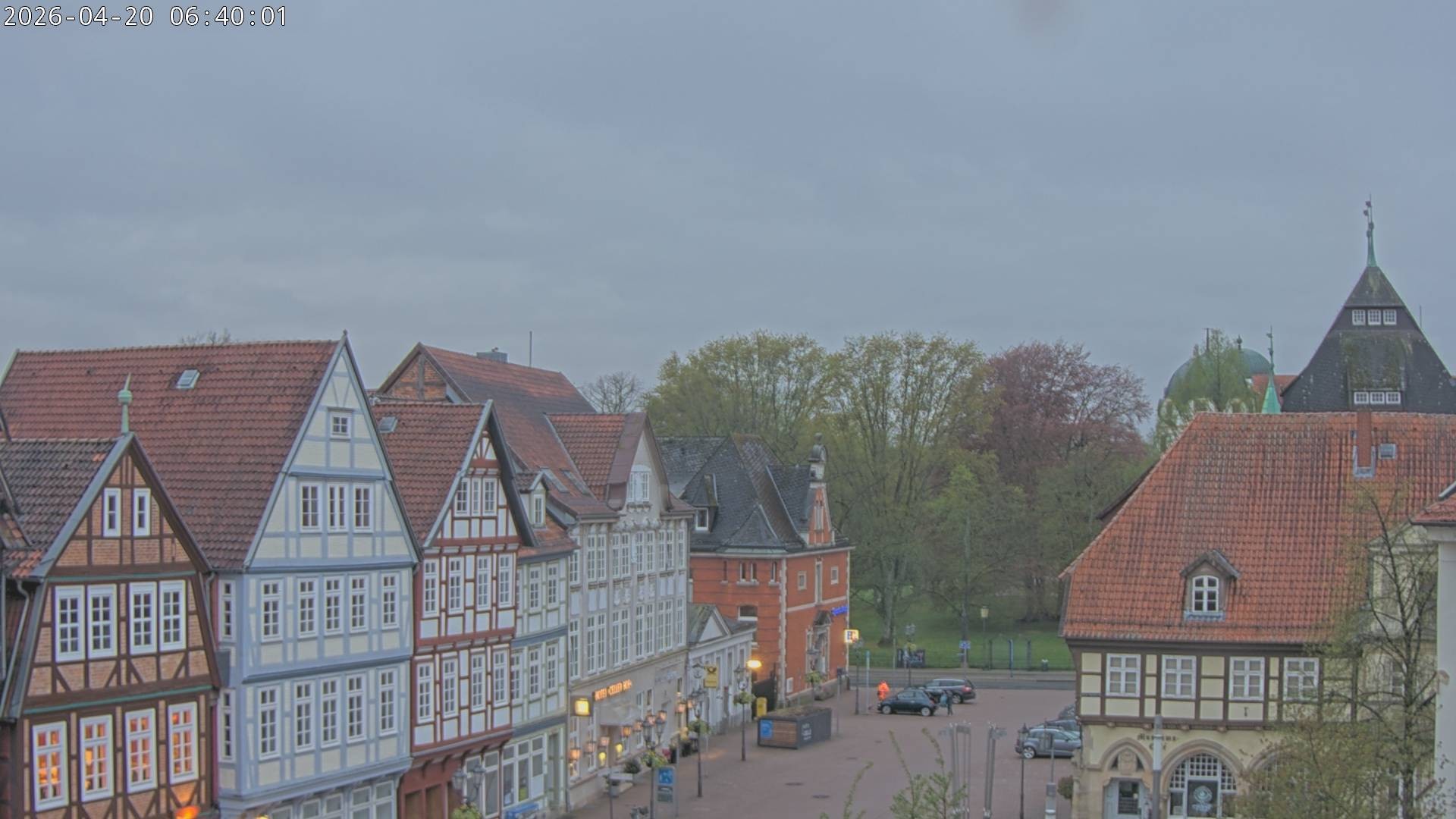 Archived image Webcam Old Town Hall Celle