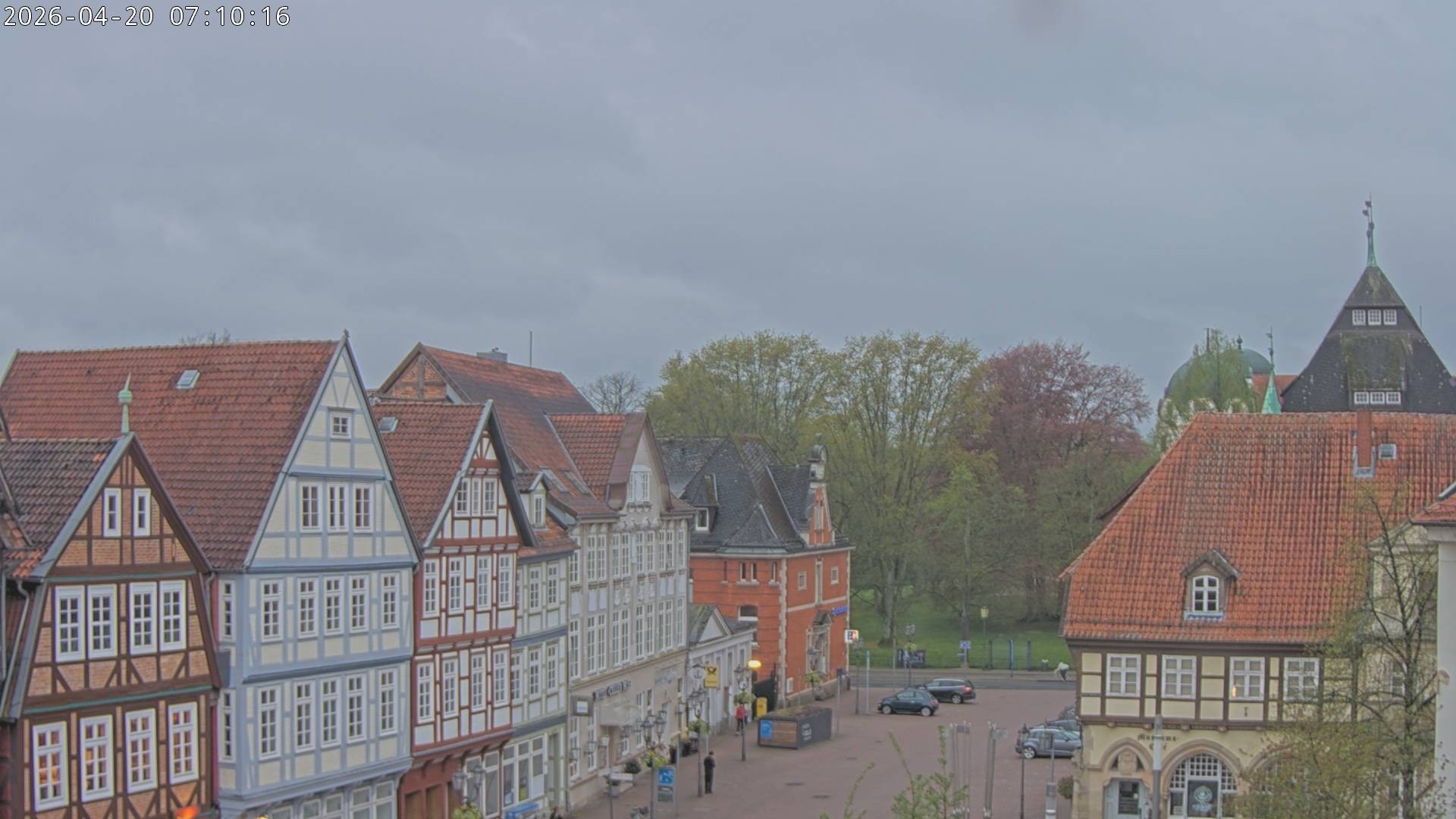 Archived image Webcam Old Town Hall Celle