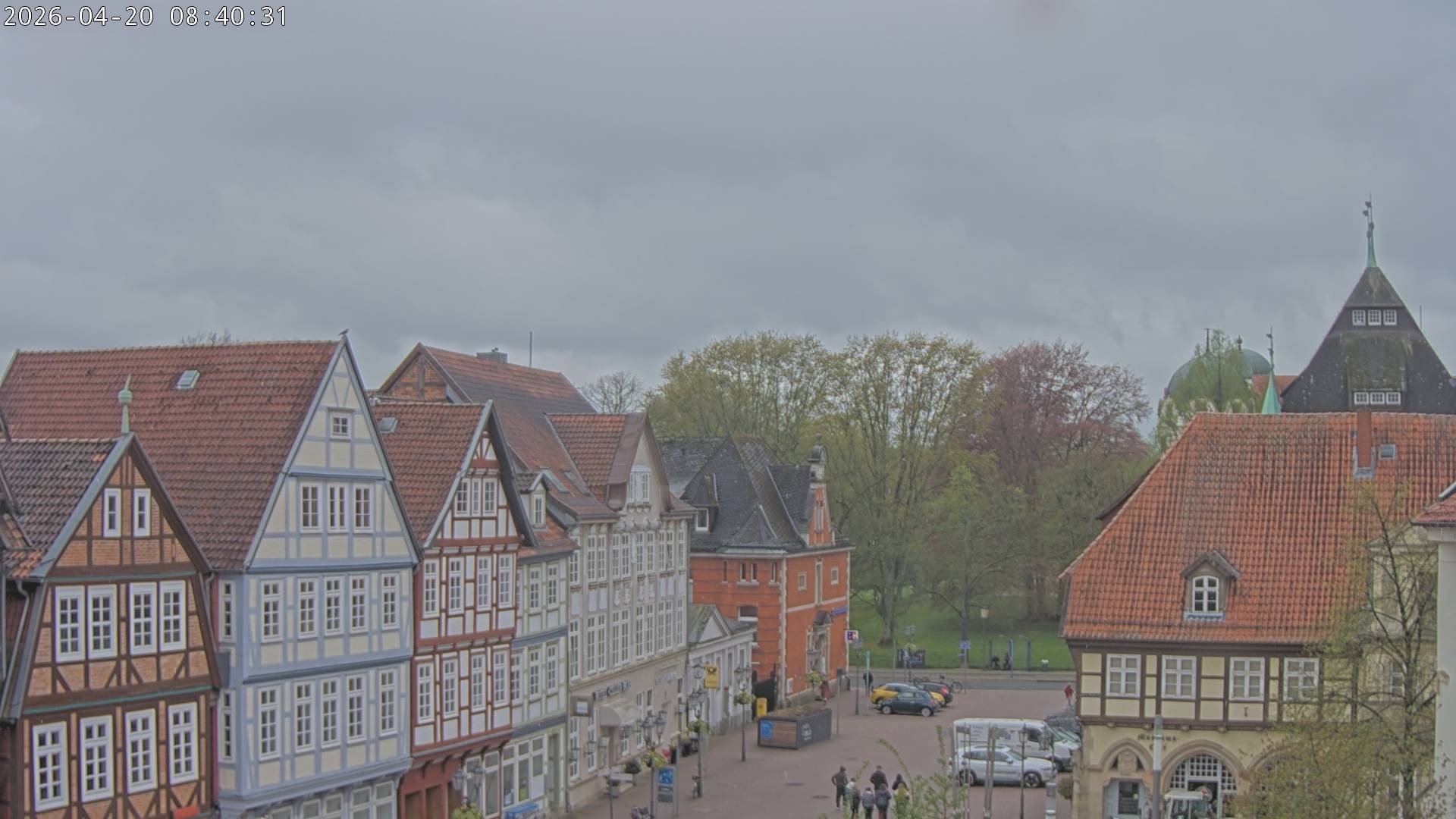 Archived image Webcam Old Town Hall Celle