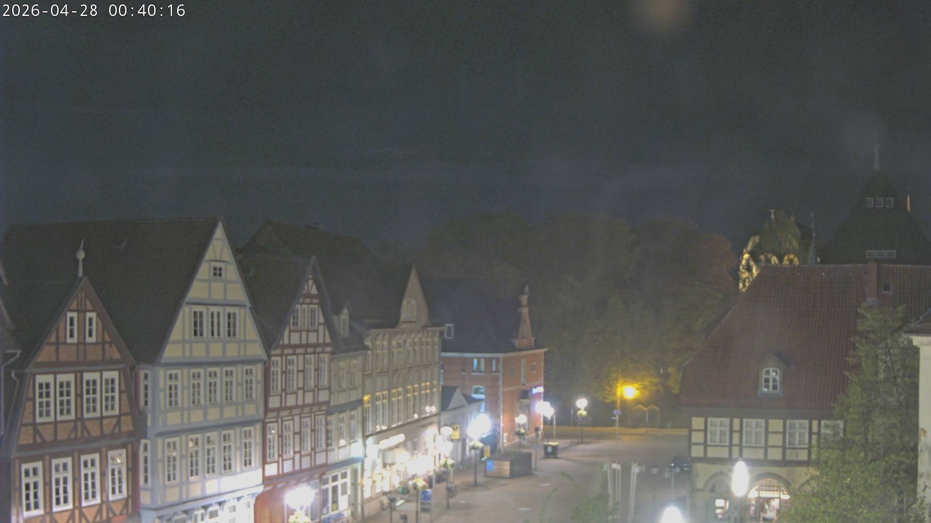 Archiv Foto Webcam Celle: Altes Rathaus und Stechbahn