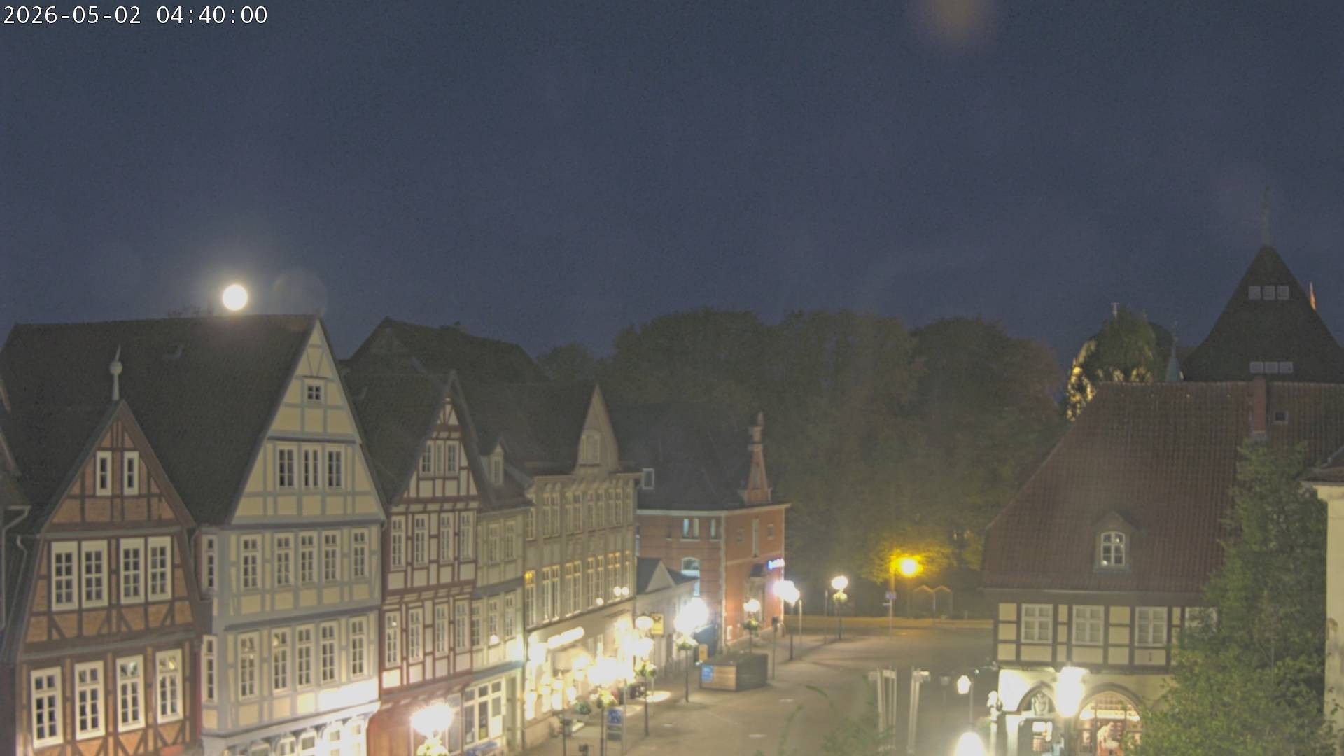 Archiv Foto Webcam Celle: Altes Rathaus und Stechbahn