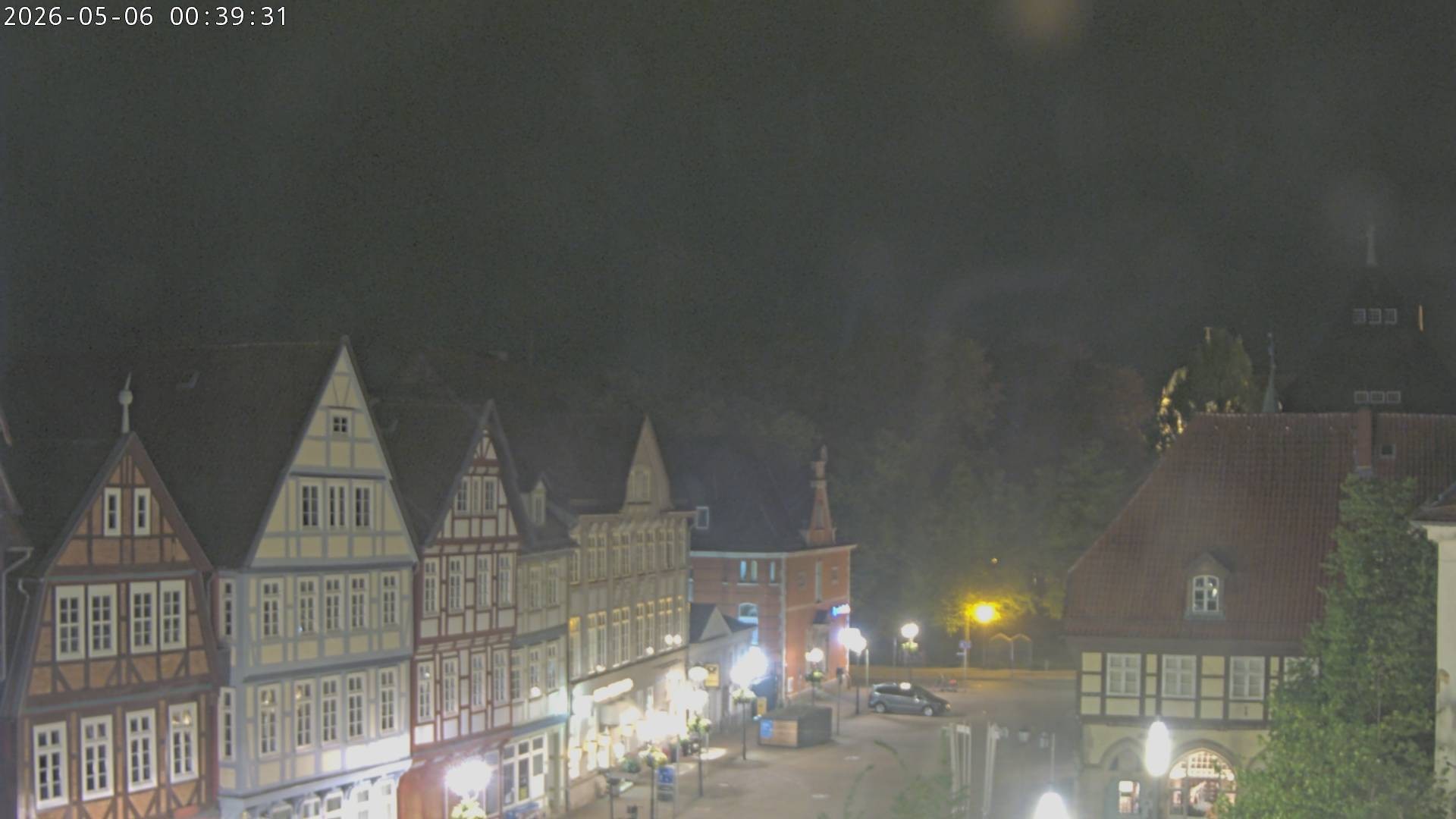 Archiv Foto Webcam Celle: Altes Rathaus und Stechbahn