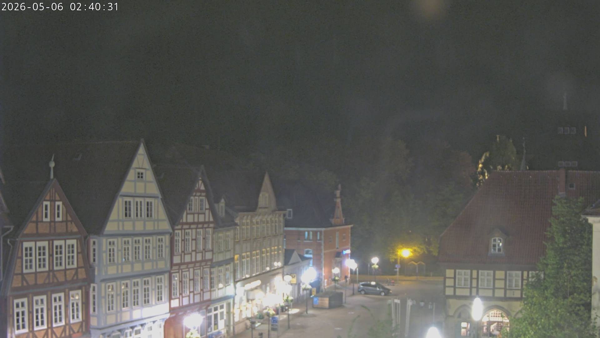 Archiv Foto Webcam Celle: Altes Rathaus und Stechbahn