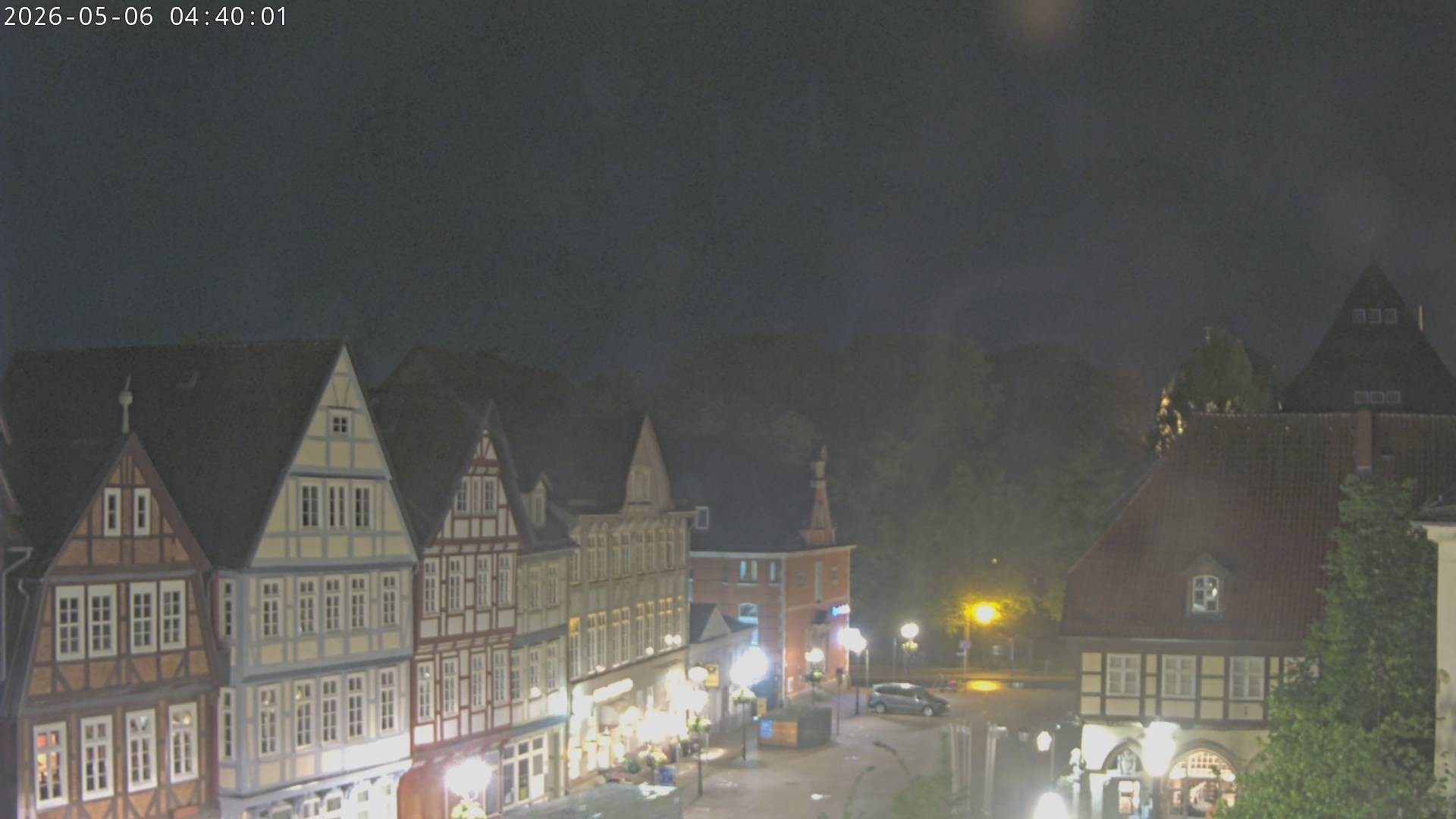 Archiv Foto Webcam Celle: Altes Rathaus und Stechbahn