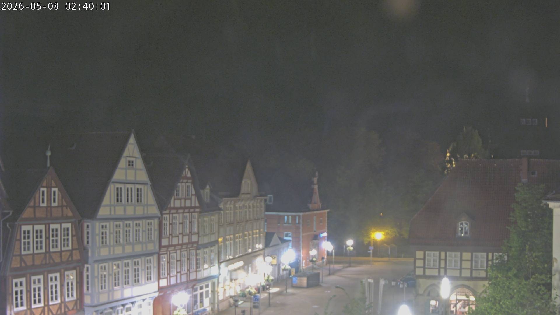 Archiv Foto Webcam Celle: Altes Rathaus und Stechbahn