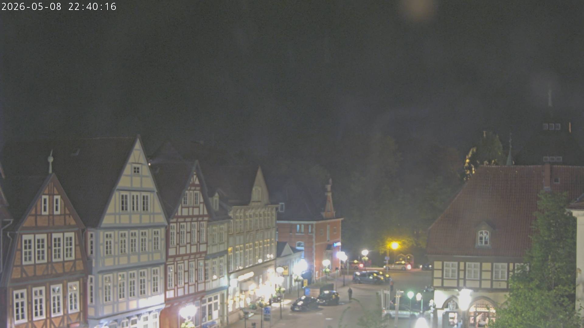 Archiv Foto Webcam Celle: Altes Rathaus und Stechbahn