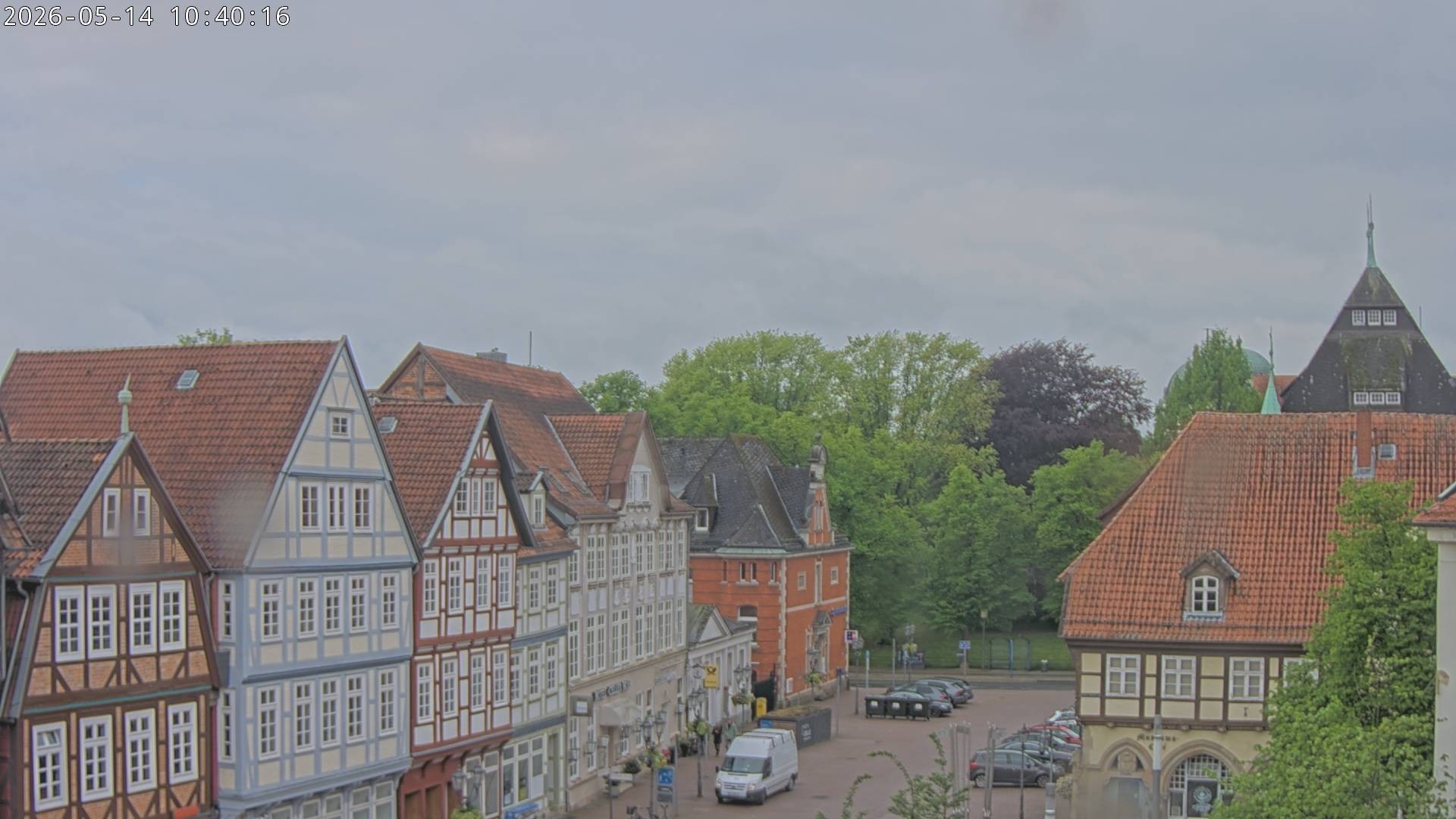 Archived image Webcam Old Town Hall Celle