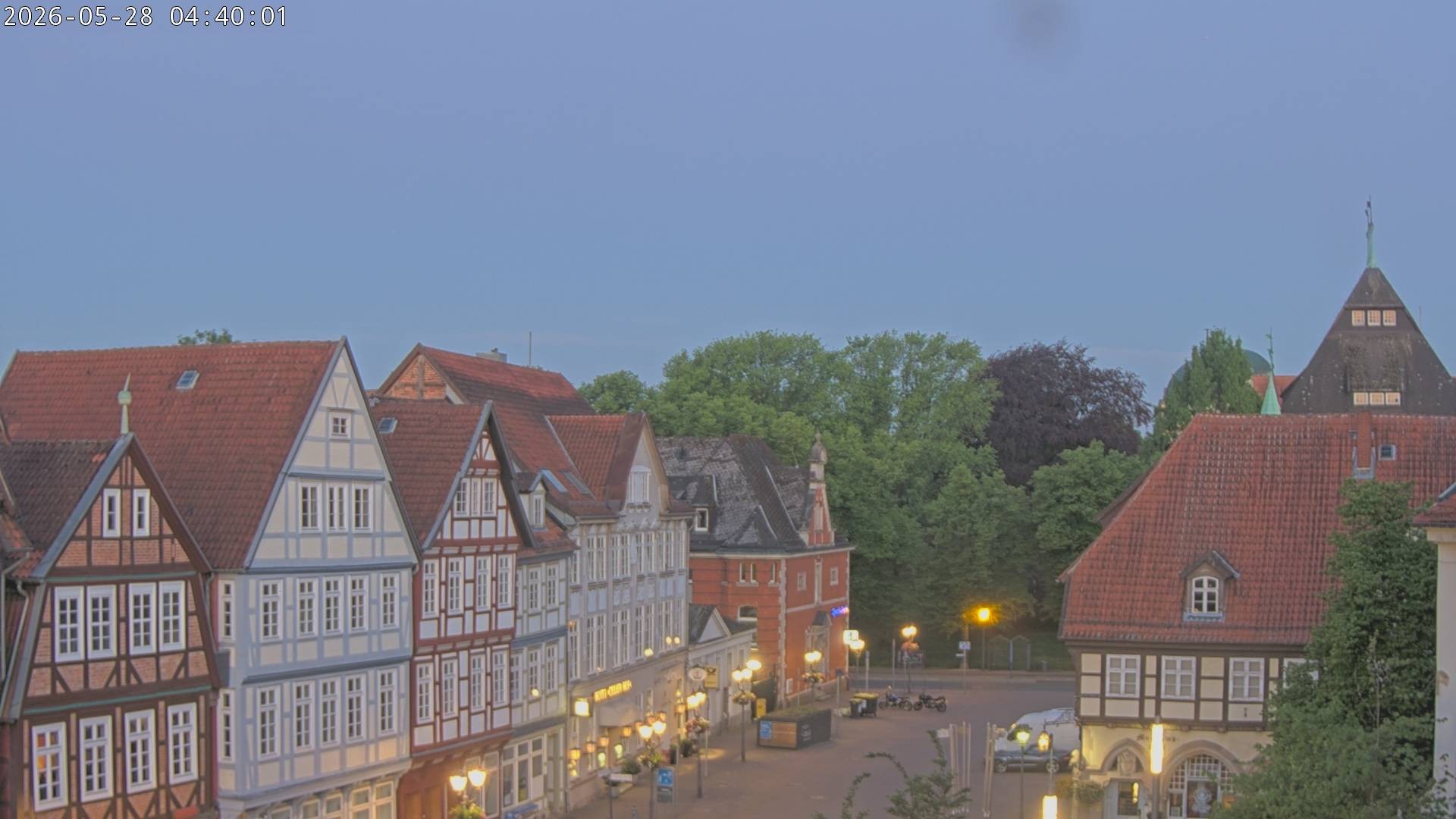 Archived image Webcam Old Town Hall Celle