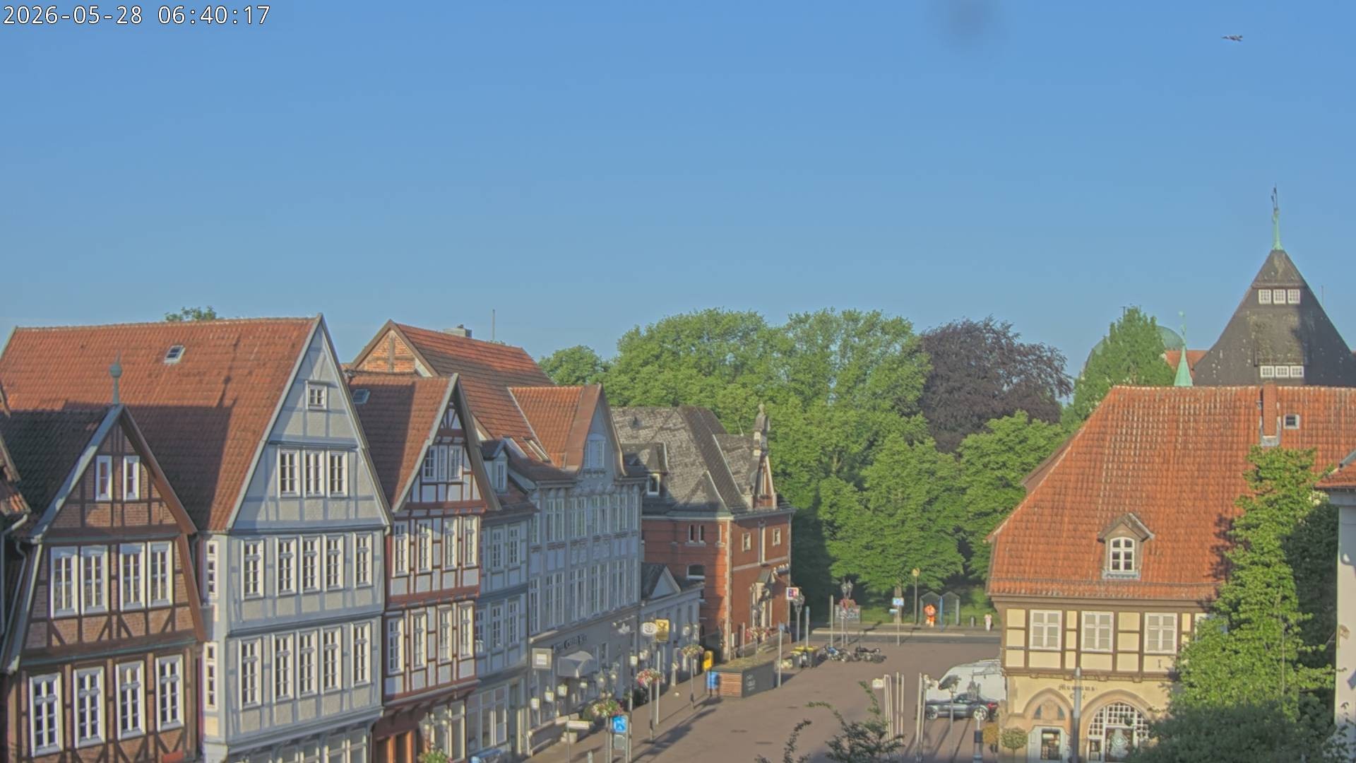 Archived image Webcam Old Town Hall Celle