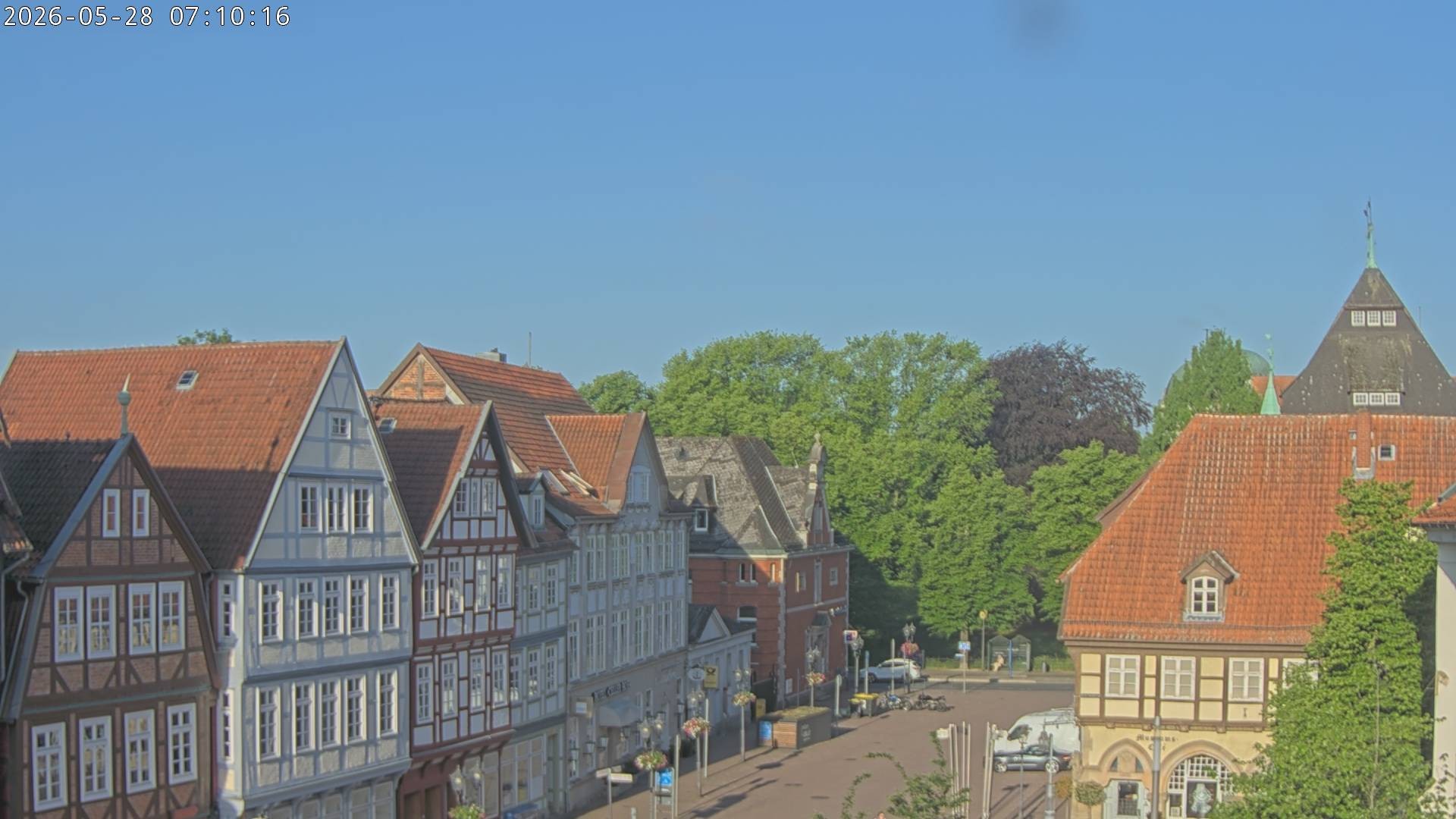 Archived image Webcam Old Town Hall Celle