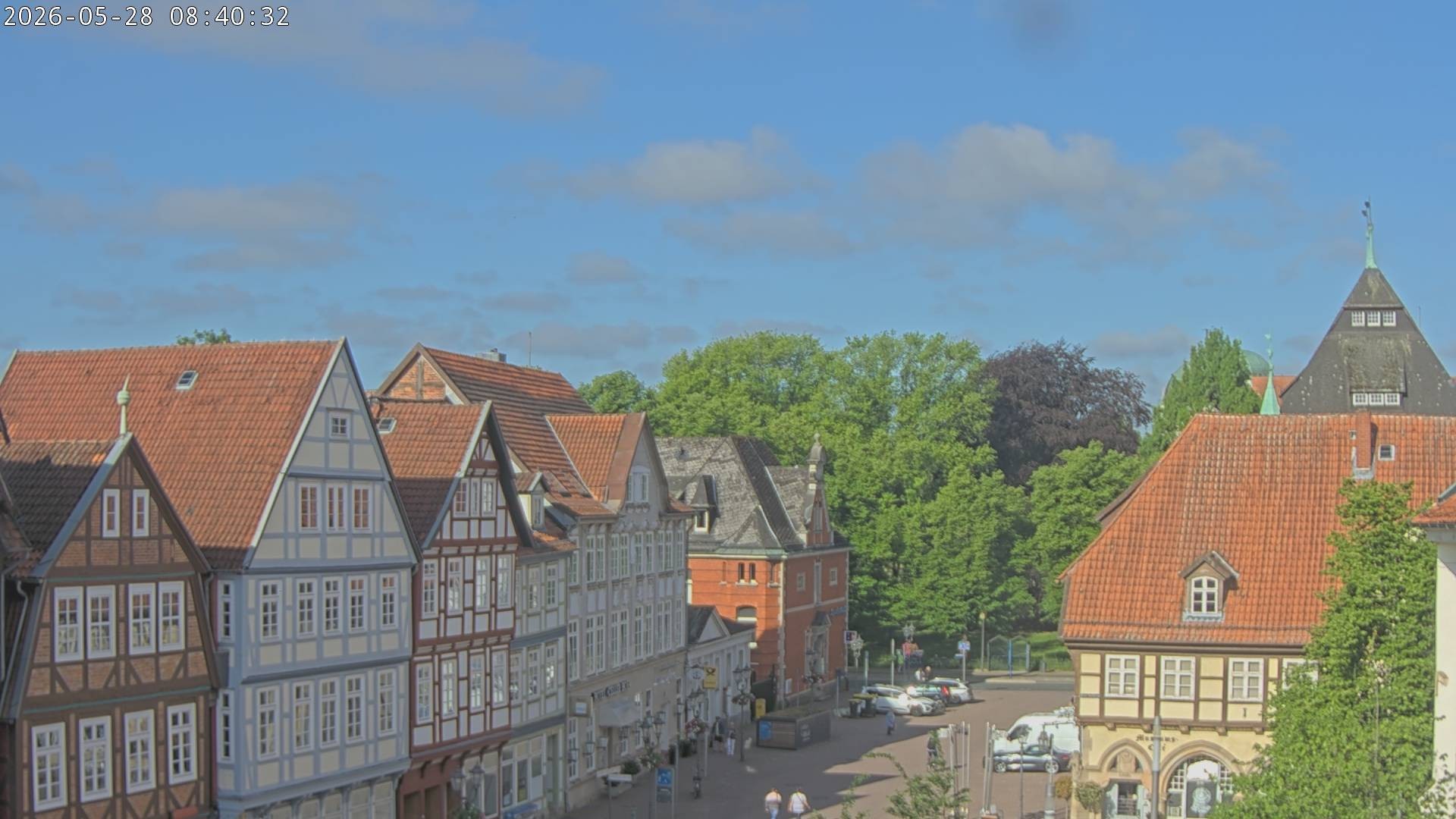 Archived image Webcam Old Town Hall Celle