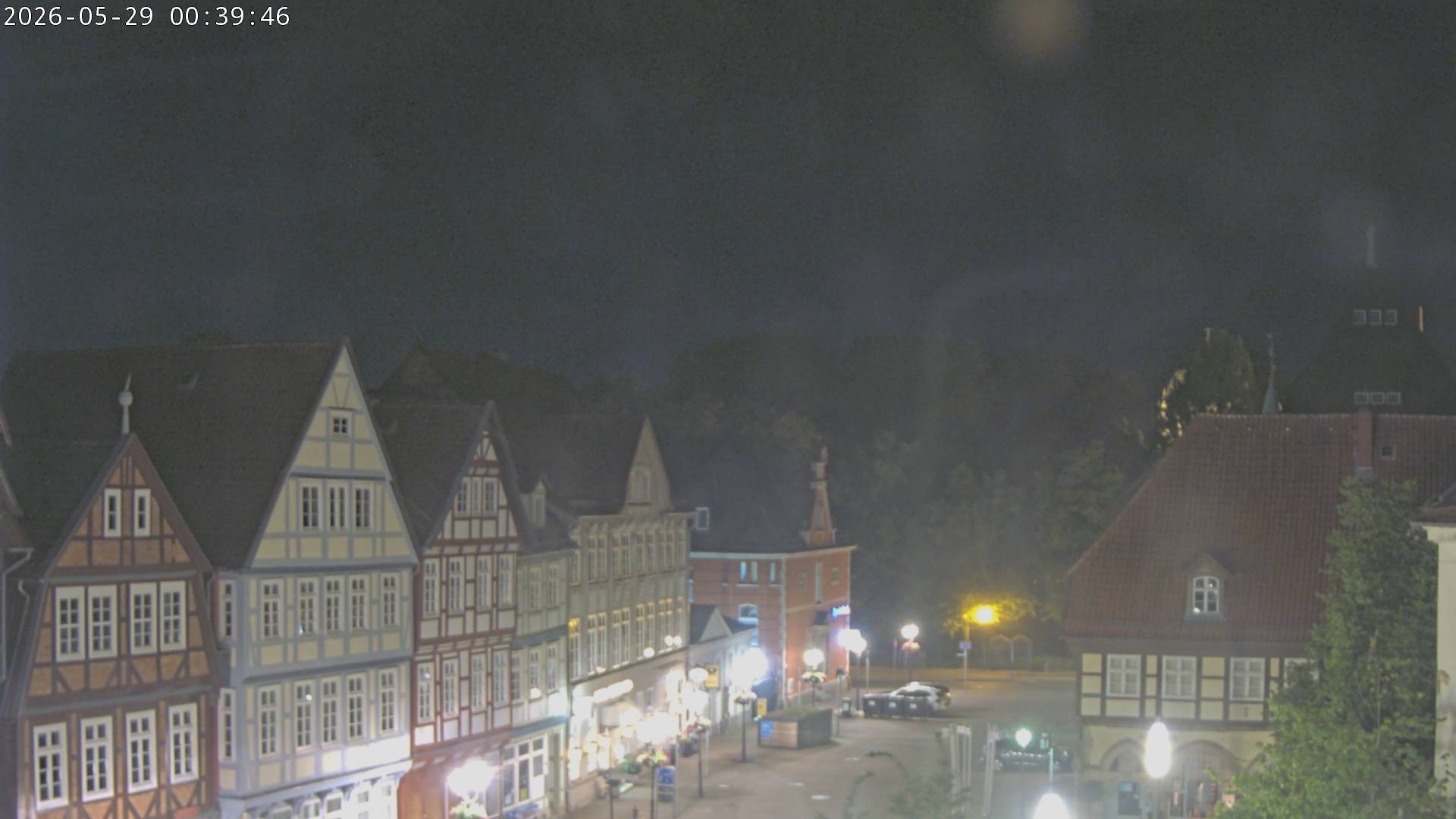 Archiv Foto Webcam Celle: Altes Rathaus und Stechbahn