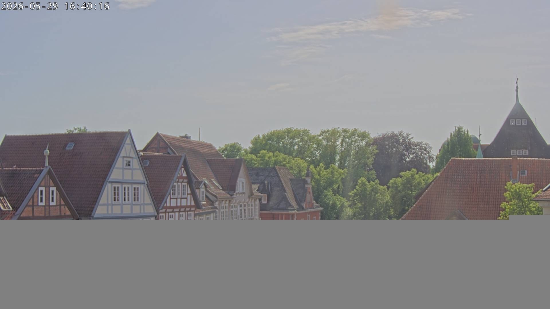 Archiv Foto Webcam Celle: Altes Rathaus und Stechbahn