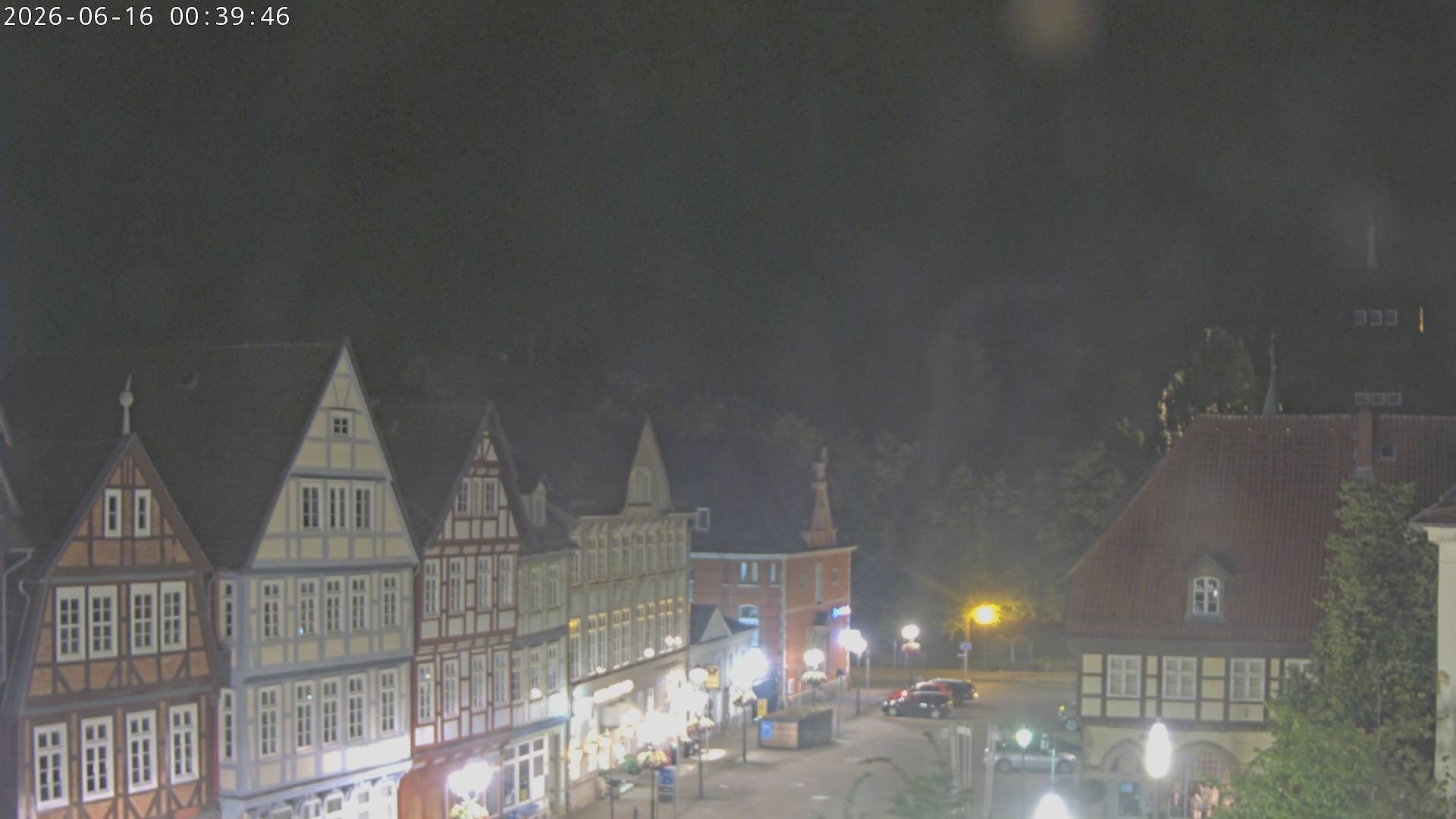 Archiv Foto Webcam Celle: Altes Rathaus und Stechbahn