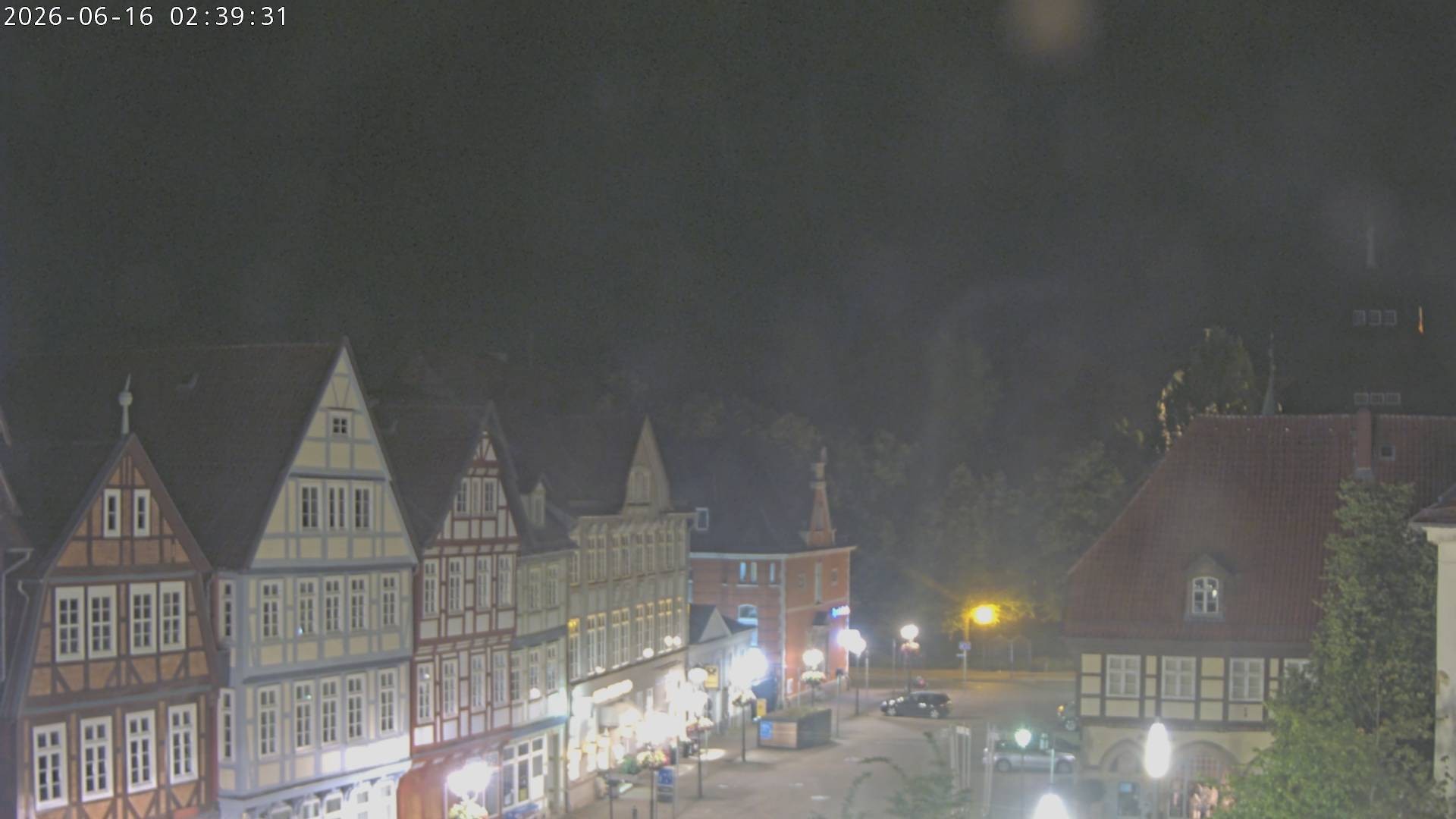 Archiv Foto Webcam Celle: Altes Rathaus und Stechbahn