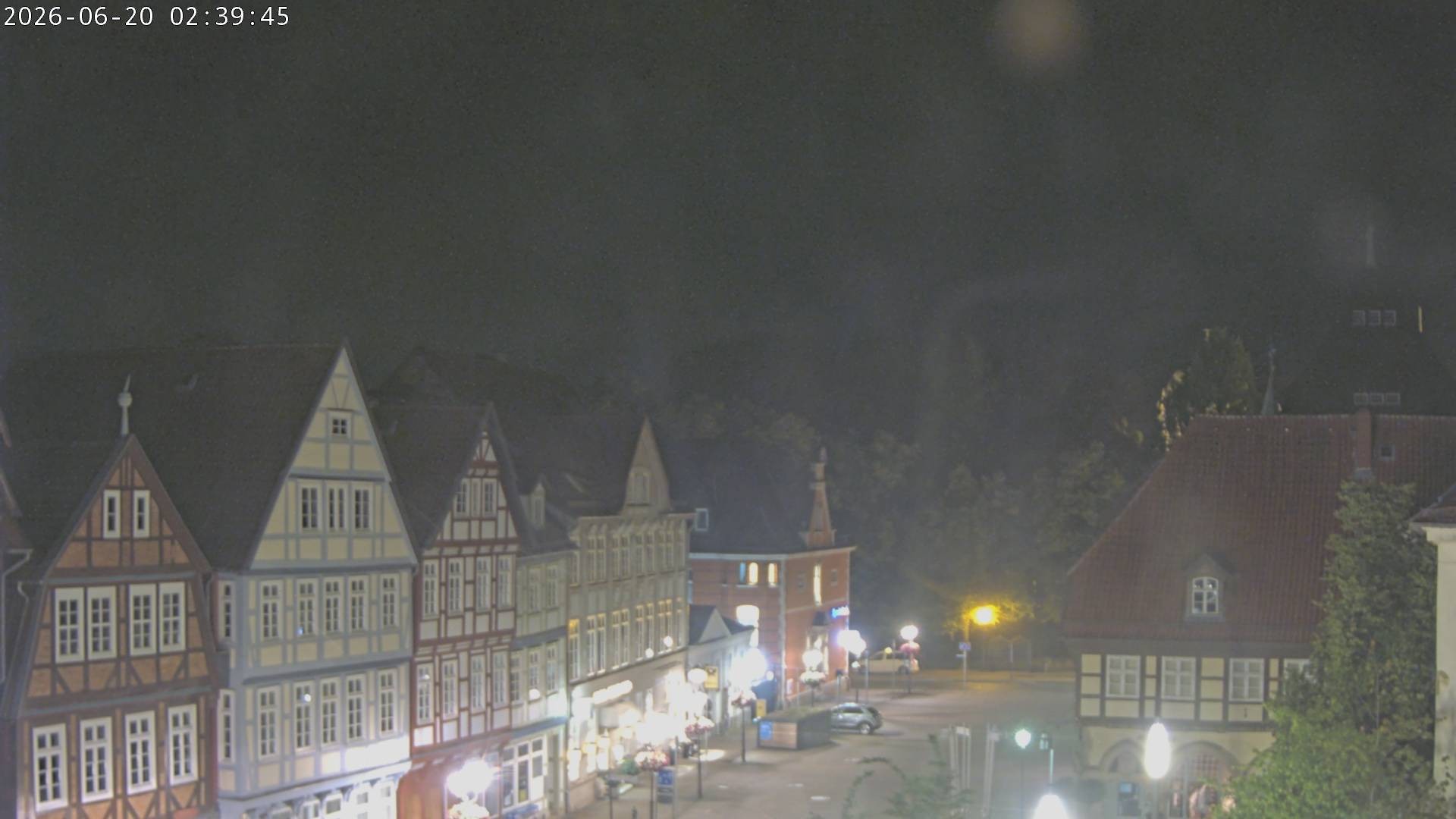 Archiv Foto Webcam Celle: Altes Rathaus und Stechbahn