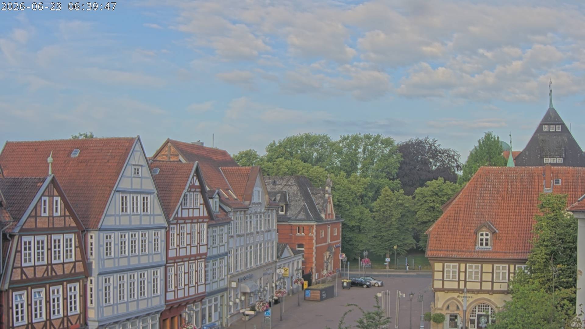 Archived image Webcam Old Town Hall Celle