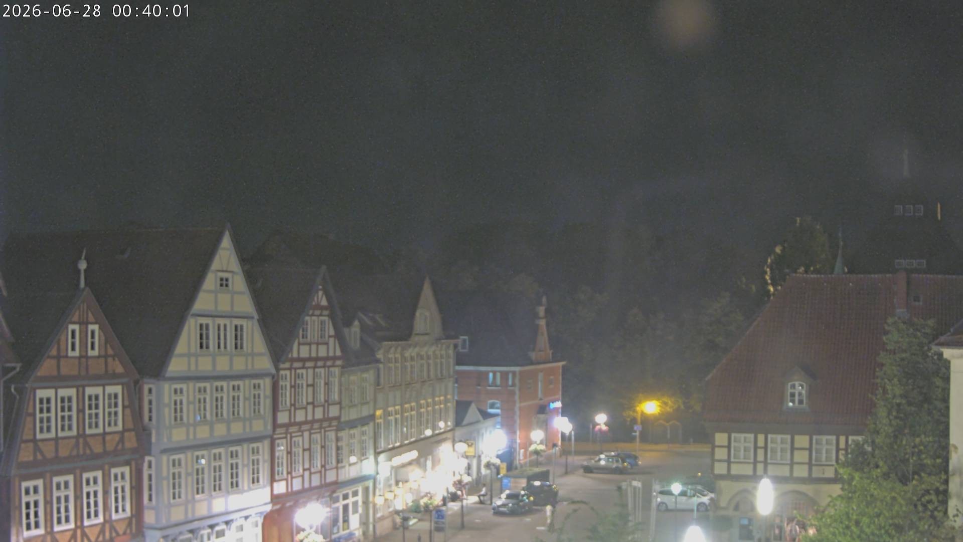Archiv Foto Webcam Celle: Altes Rathaus und Stechbahn