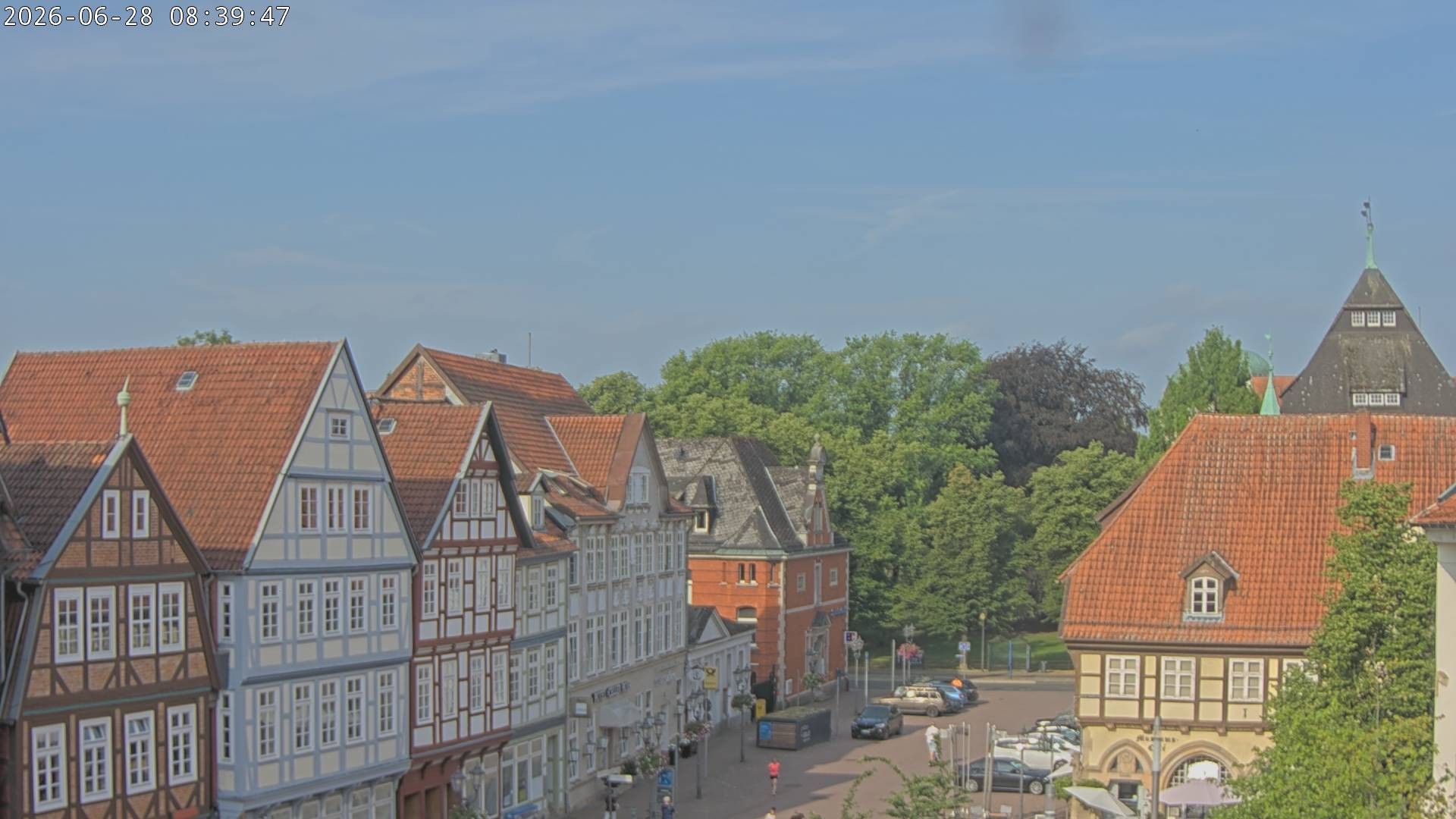 Archived image Webcam Old Town Hall Celle