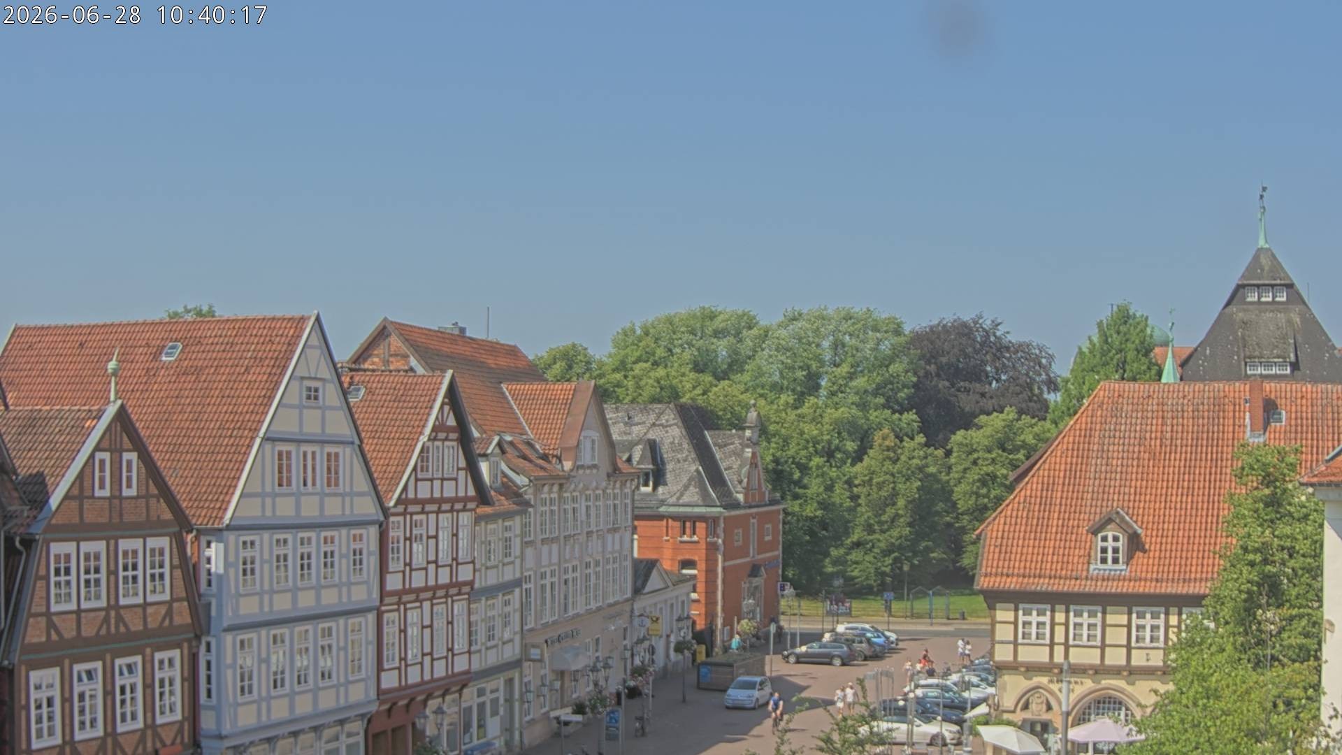 Archived image Webcam Old Town Hall Celle