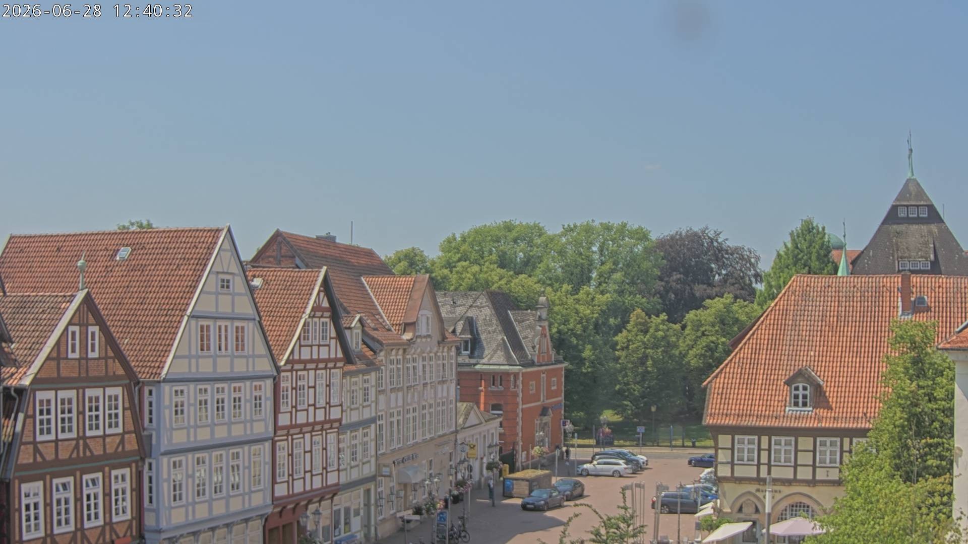 Archived image Webcam Old Town Hall Celle