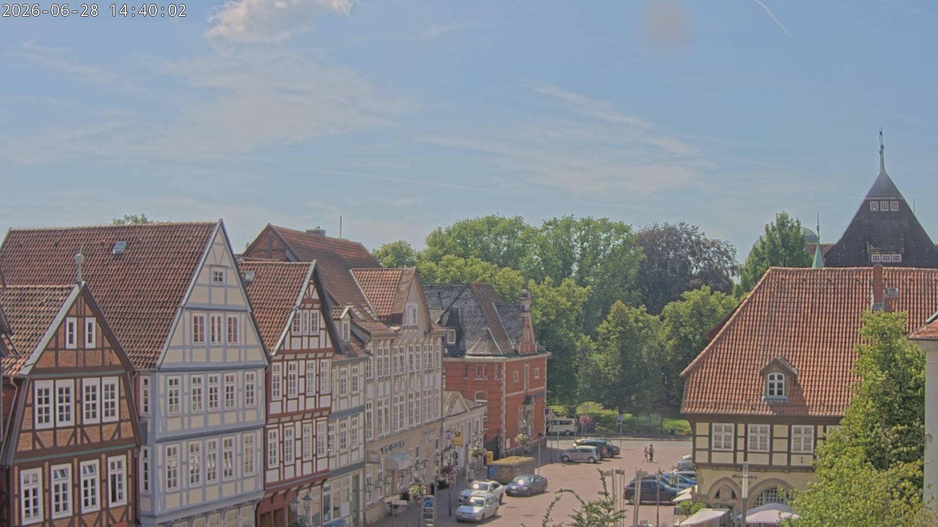 Archived image Webcam Old Town Hall Celle