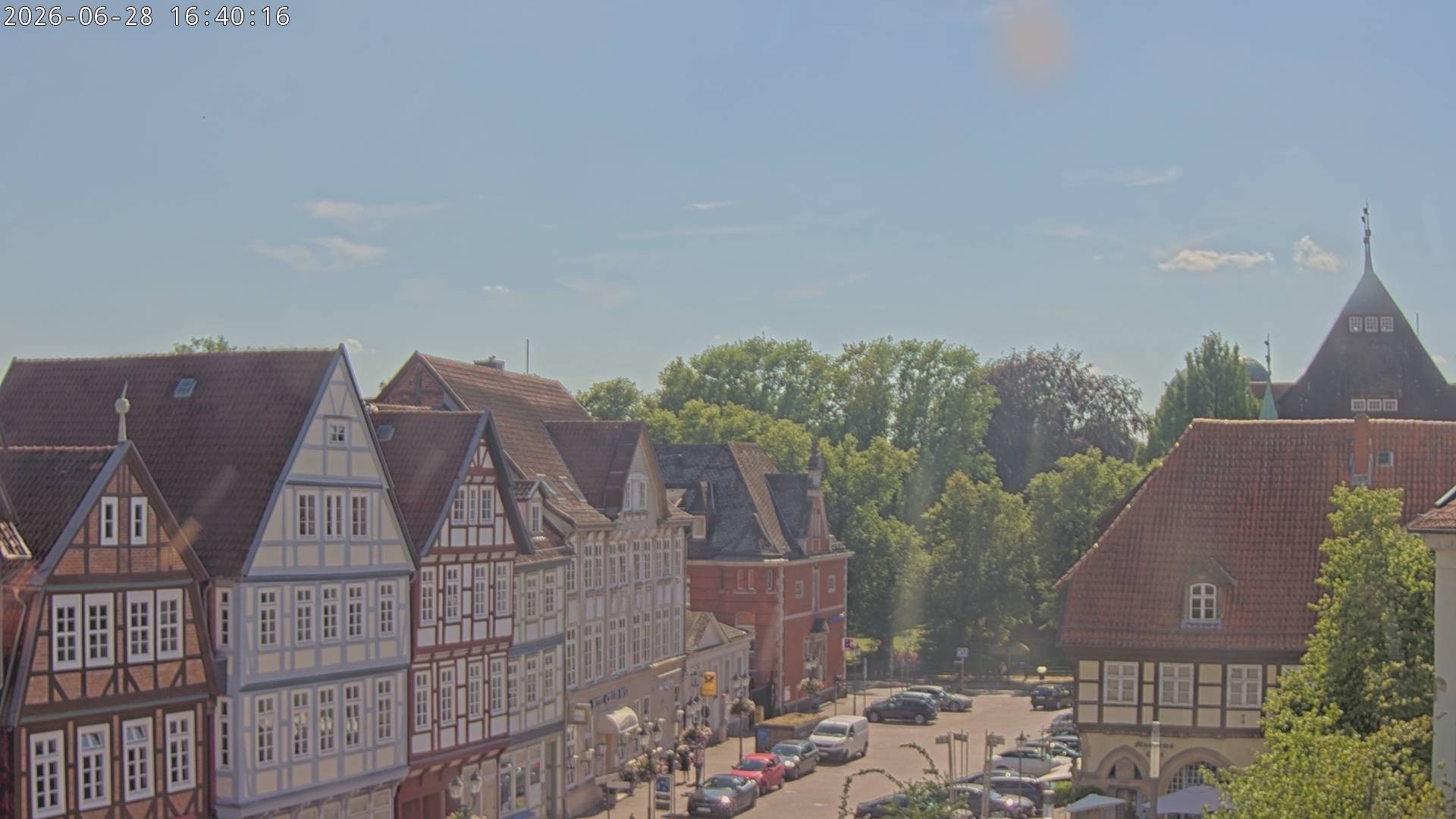 Archived image Webcam Old Town Hall Celle