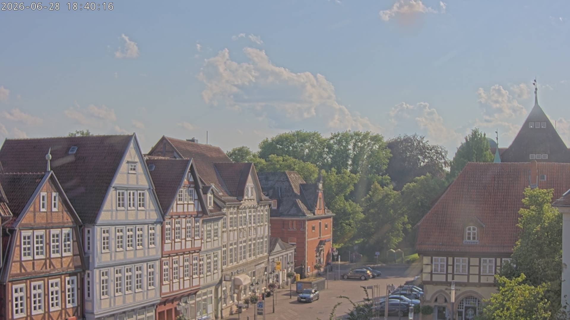 Archived image Webcam Old Town Hall Celle